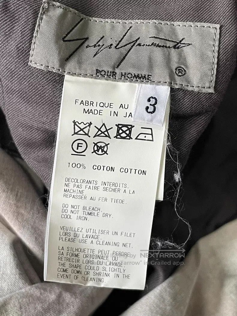 Yohji Yamamoto Yohji Yamamoto size 3 Splash-ink slacks pants Size US 30 / EU 46 - 4 Thumbnail