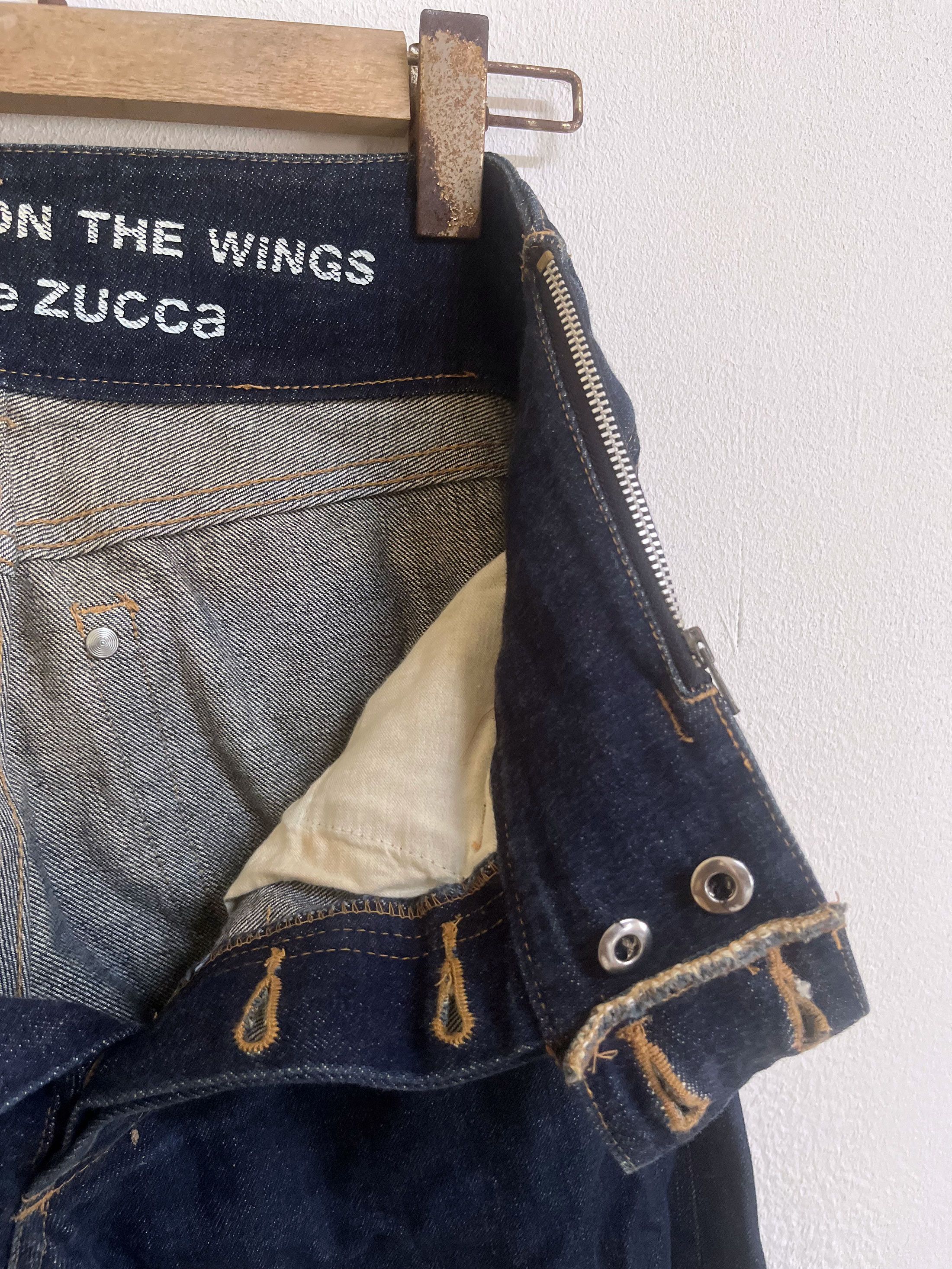CABANE de ZUCCa Zucca Japan Selvedge Jeans Cropped High Waisted Size US 30 / EU 46 - 5 Thumbnail