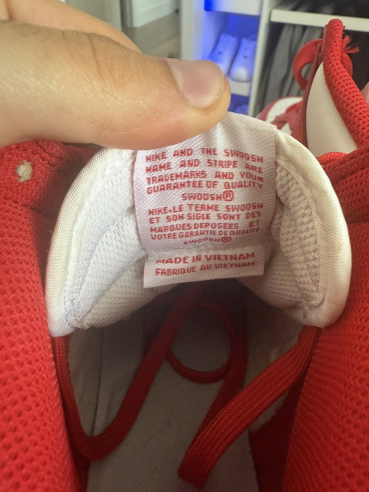 Nike Nike Dunk High University Red Size US 12 / EU 45 - 8 Thumbnail