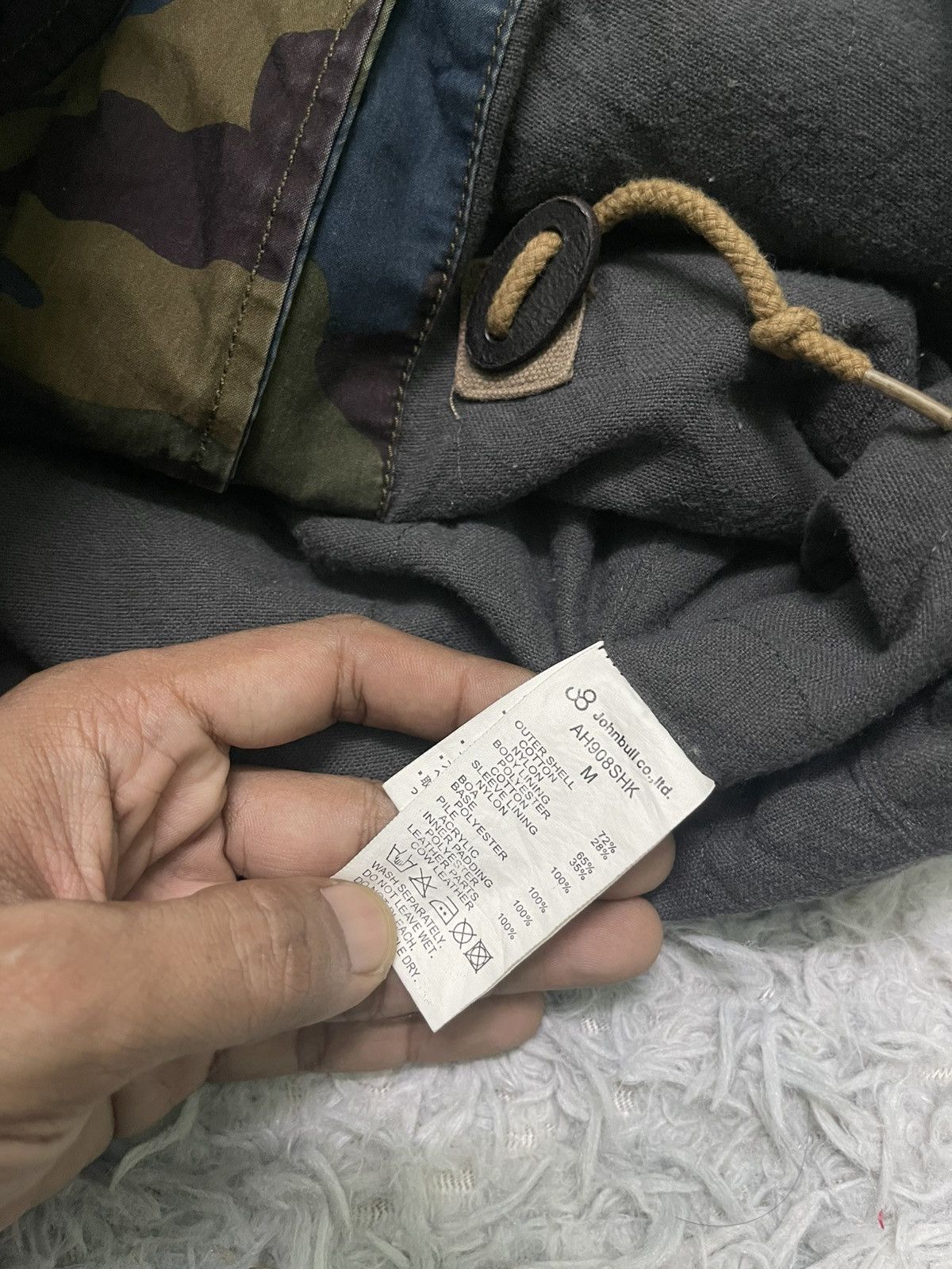 Japanese Brand 2000s JOHN BULL CAMO LIGHT JACKET RARE Size M / US 6-8 / IT 42-44 - 7 Thumbnail