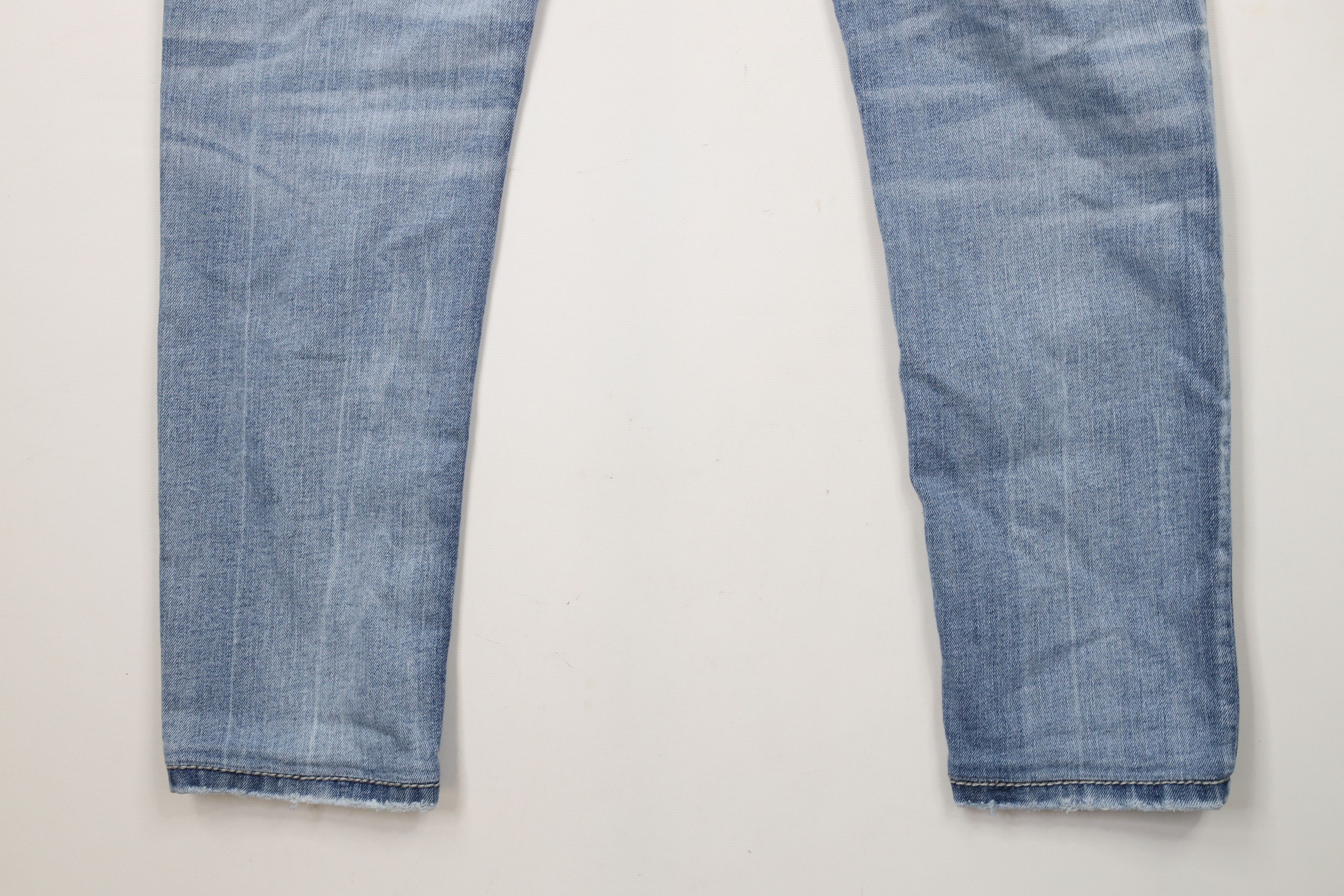 Miss Me × Vintage Miss Me Bling Mid Rise Easy Skinny Leg Denim Jeans Blue Size 27" / US 4 / IT 40 - 12 Thumbnail