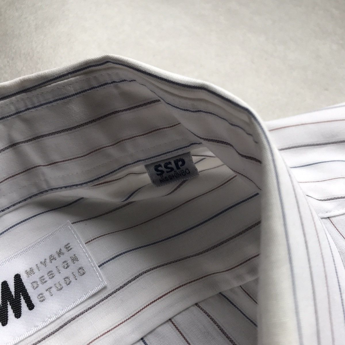 Issey Miyake Issey Miyake design Studio stripe shirt Size US M / EU 48-50 / 2 - 5 Thumbnail