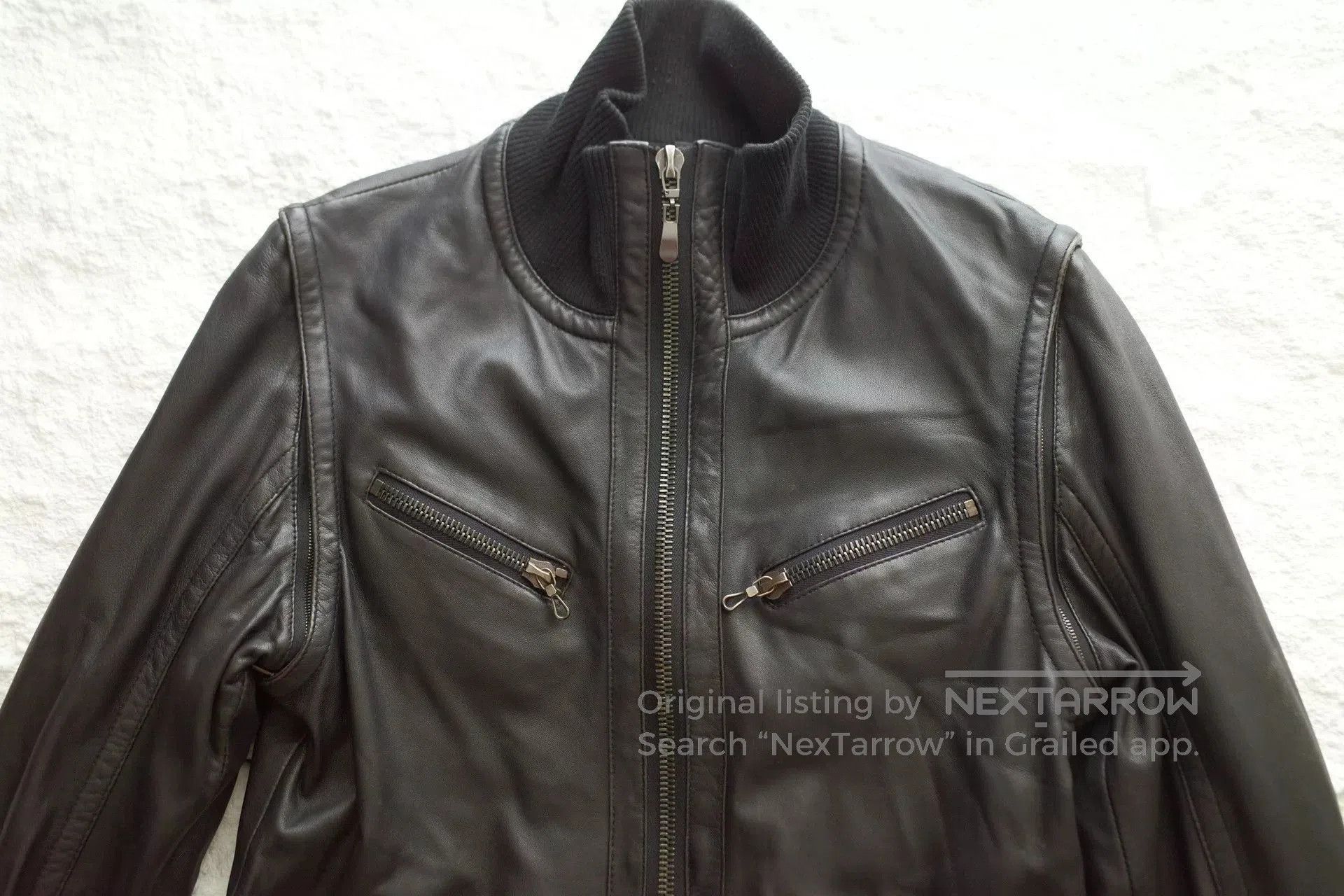 Shellac Shellac Japanese Sheepskin Leather Jacket. Size US S / EU 44-46 / 1 - 3 Thumbnail