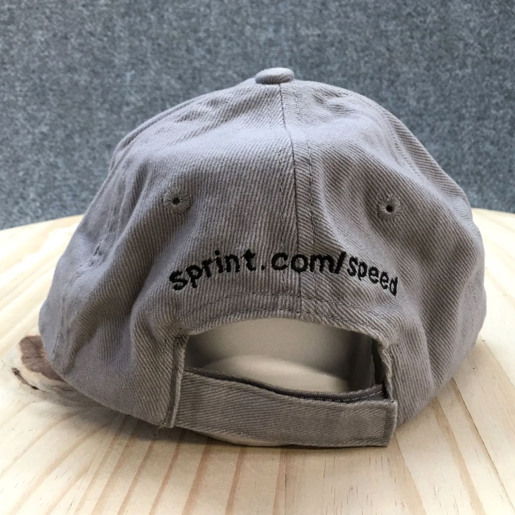 NASCAR Nascar Sprint Baseball Cap Hat Mens One Size Grey Cotton Adjustable Embroidered Size ONE SIZE - 6 Thumbnail