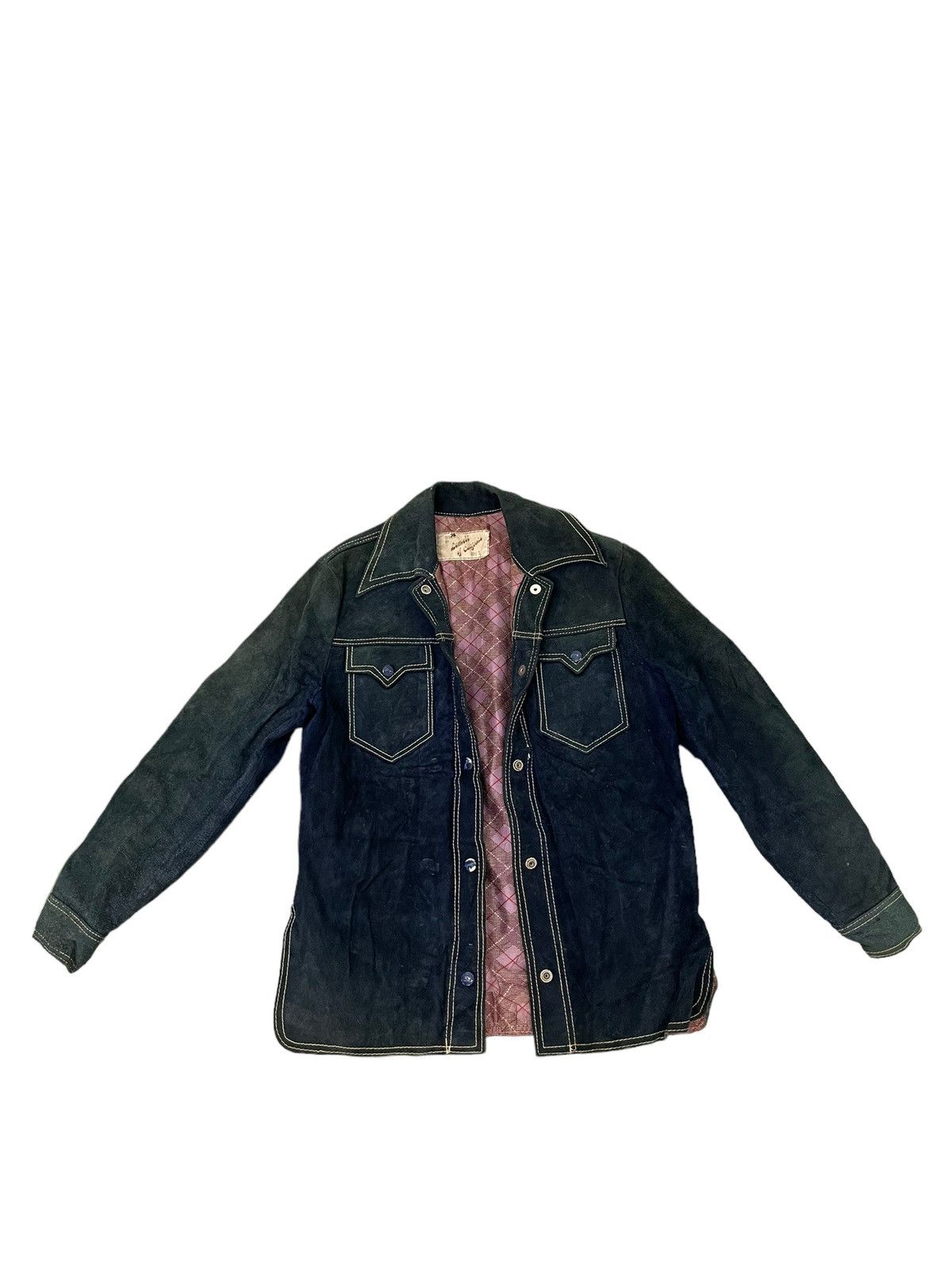 Vintage Suede Leather 80s Lomelli of California Westerner 5🟩6 Size US S / EU 44-46 / 1 - 1 Thumbnail