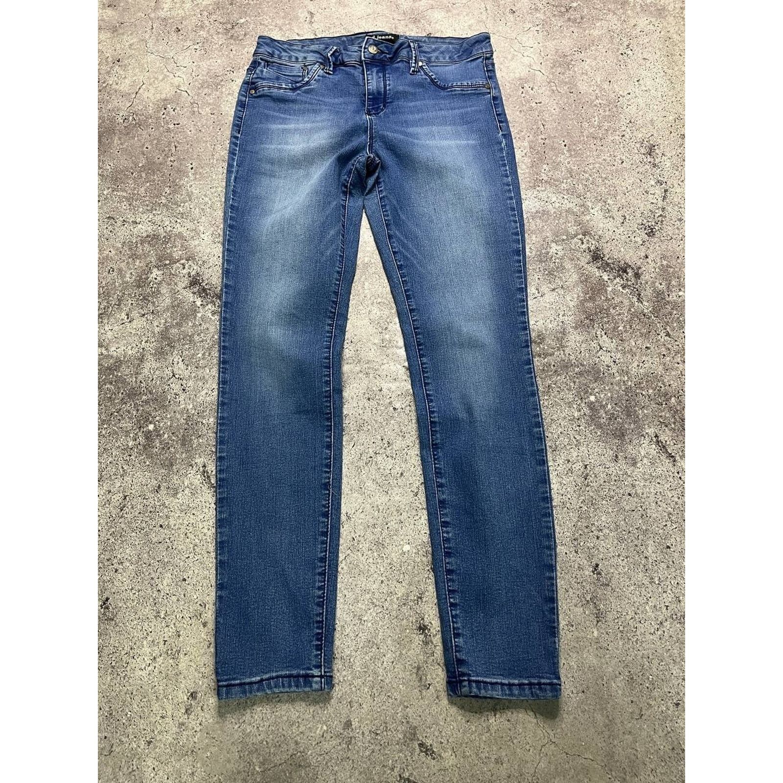 Japan Blue Vintage D.Jeans High Rise Stretch Skinny Jeans Blue Size 8 Size 30" / US 8 / IT 44 - 1 Thumbnail