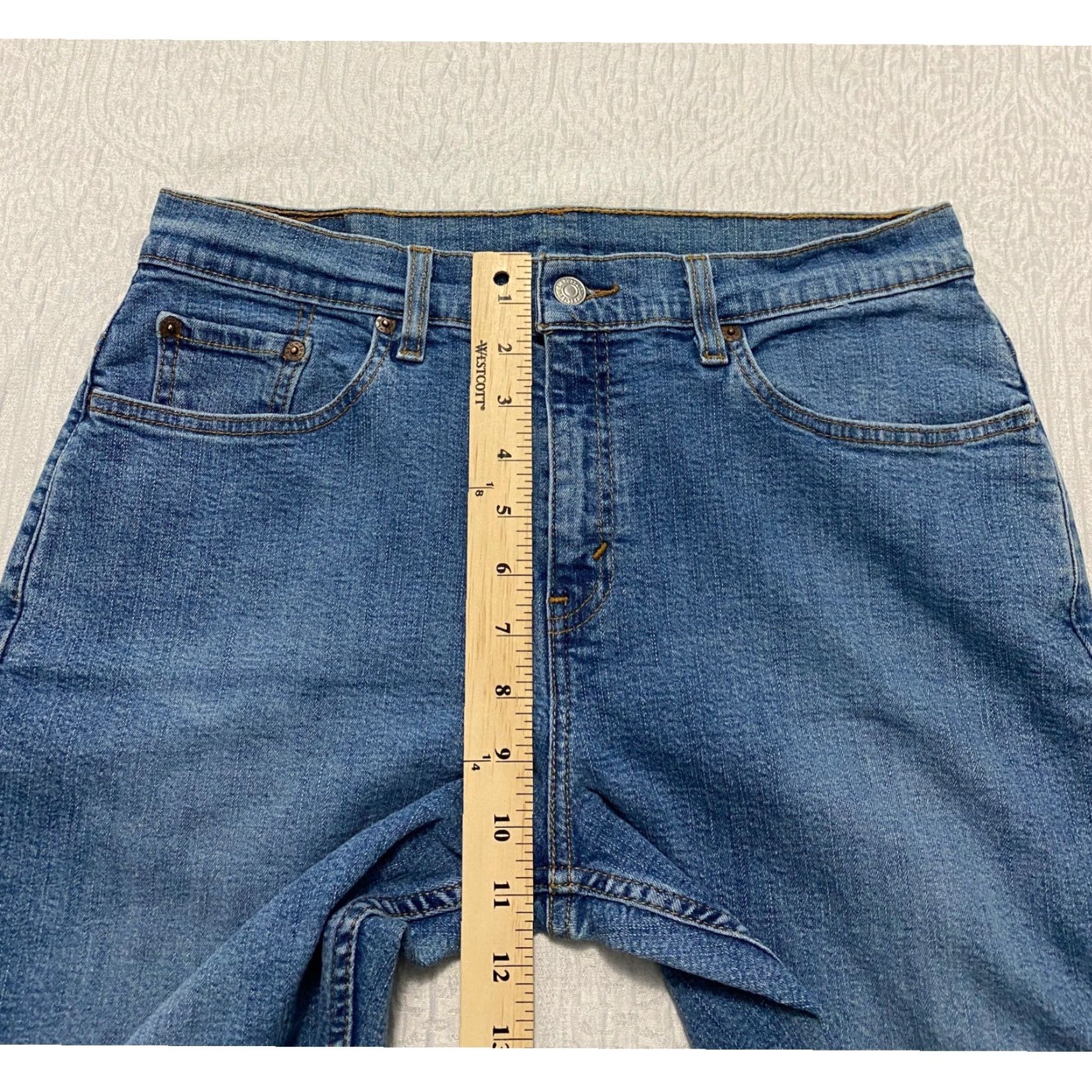 Levi's VINTAGE Levi's 510 Jeans Women 12 Misses Medium Blue Denim Slim Fit Jeans Women 12 Blue Denim Slim Fit Size 34" / US 12 / IT 48 - 7 Thumbnail