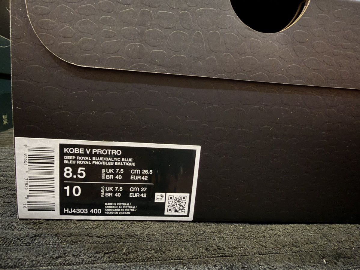 Nike Nike Kobe 5 protro X-RAY Size US 8.5 / EU 41-42 - 5 Thumbnail