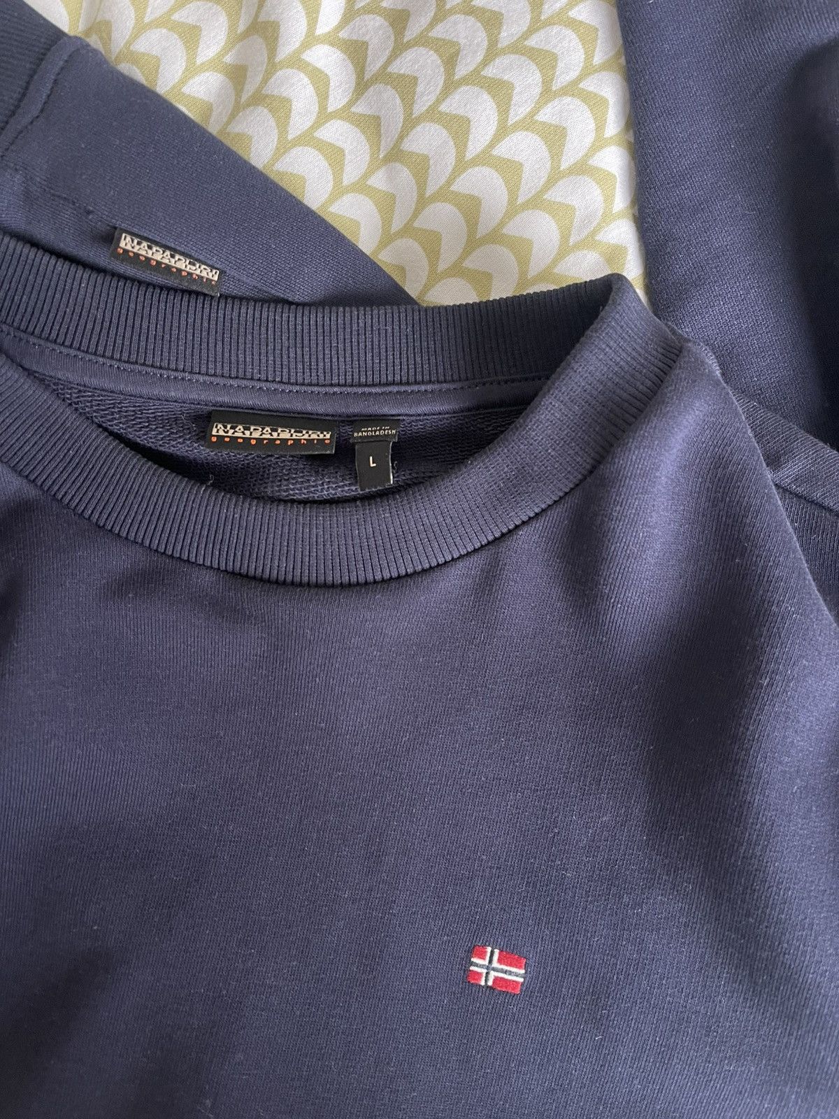 Napapijri Navy Napapijri Sweatshirt Size US L / EU 52-54 / 3 - 3 Thumbnail
