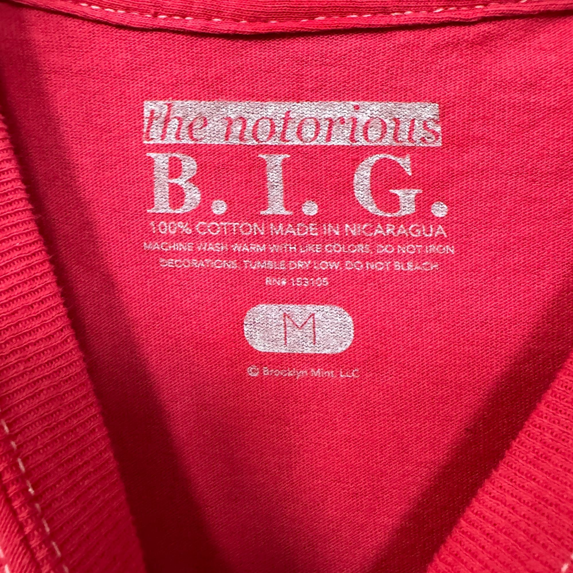Rap Tees The Notorious BIG King of New York Rap Tricolor Dip-Dye M Size US M / EU 48-50 / 2 - 4 Thumbnail
