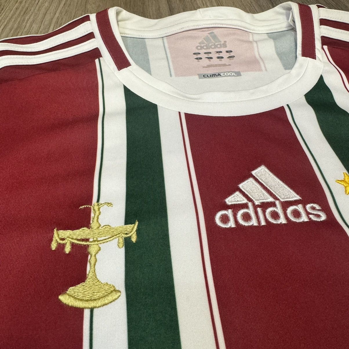 Adidas Fluminense 12/13 home shirt Size US S / EU 44-46 / 1 - 5 Thumbnail