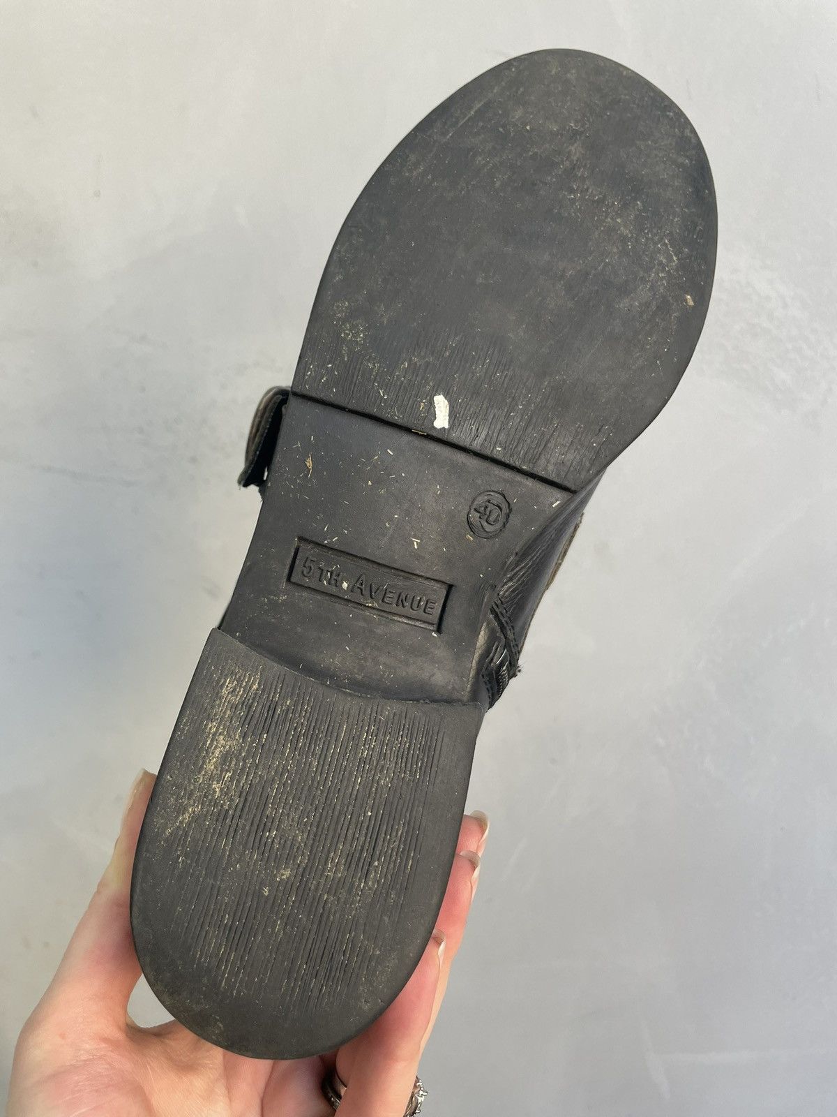 If Six Was Nine Rare If six was nine style leather gothic boots guidi vibe Size US 7.5 / EU 40-41 - 9 Thumbnail