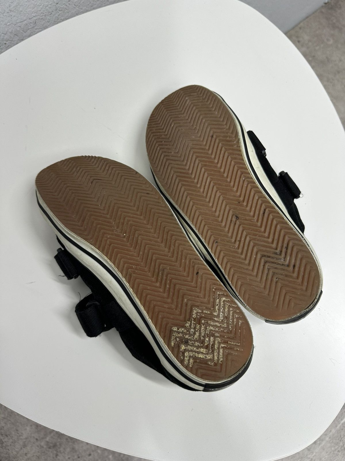 Palm Angels Vintage Palm Angels Vulcanized Low Top Sneakers Big Logo Size US 7.5 / EU 40-41 - 9 Thumbnail