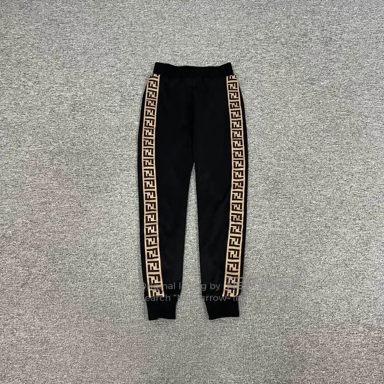 Fendi Fendi Double G Side Monogram Script Sweatpants Size 24" / US 00 / IT 34 - 1 Thumbnail