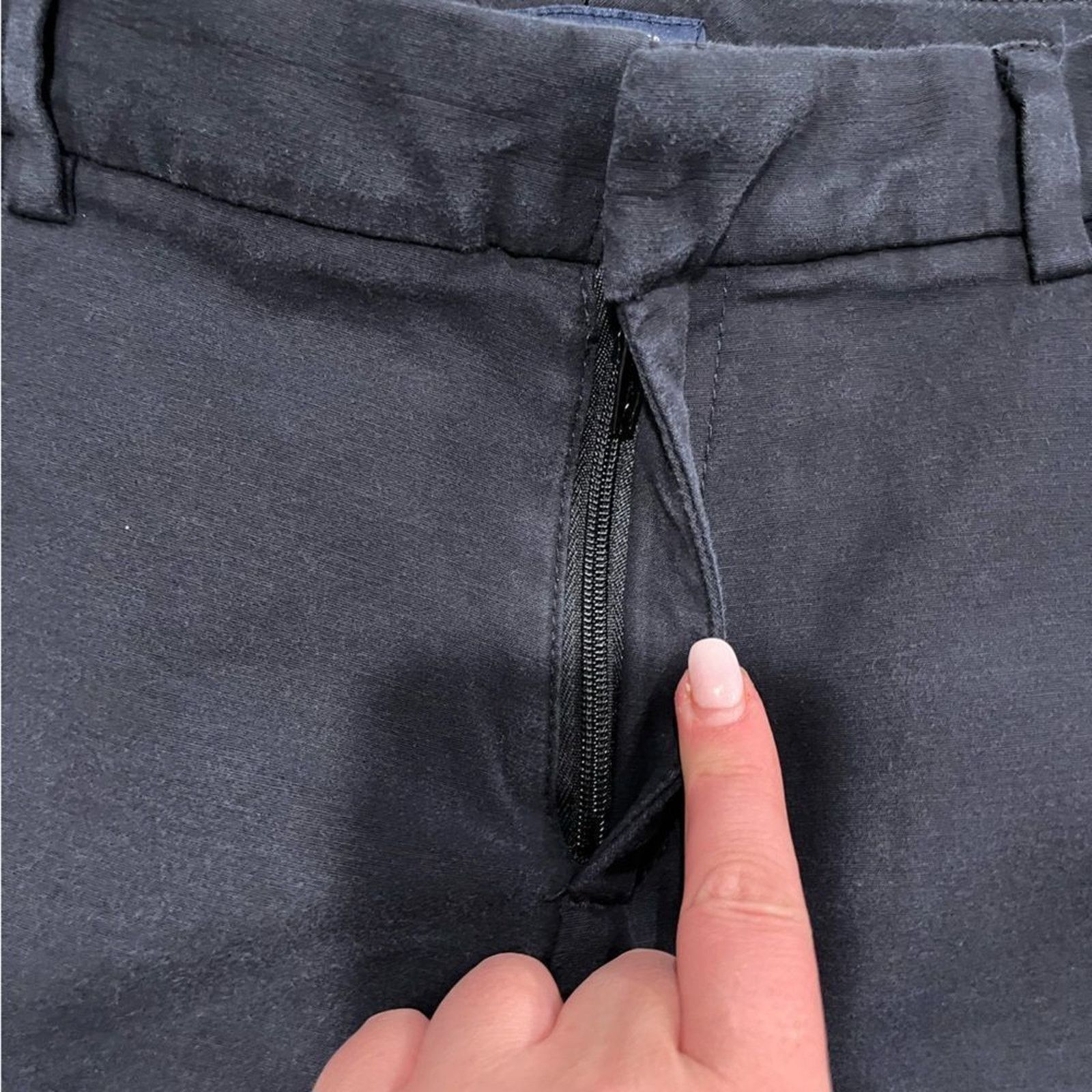 Tommy Hilfiger Tommy Hilfiger Carpi Cropped Pant High Rise Straight Leg 10 Size 32" / US 10 / IT 46 - 4 Thumbnail