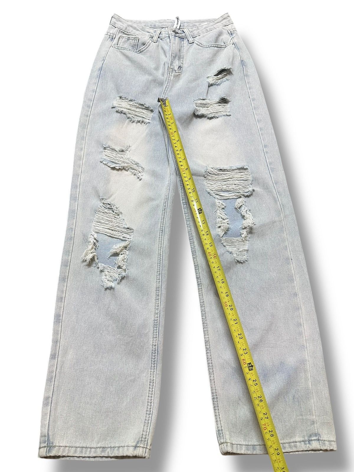 Japanese Brand Distressed Jeans With Baggy Loose Style Size US 28 / EU 44 - 12 Thumbnail