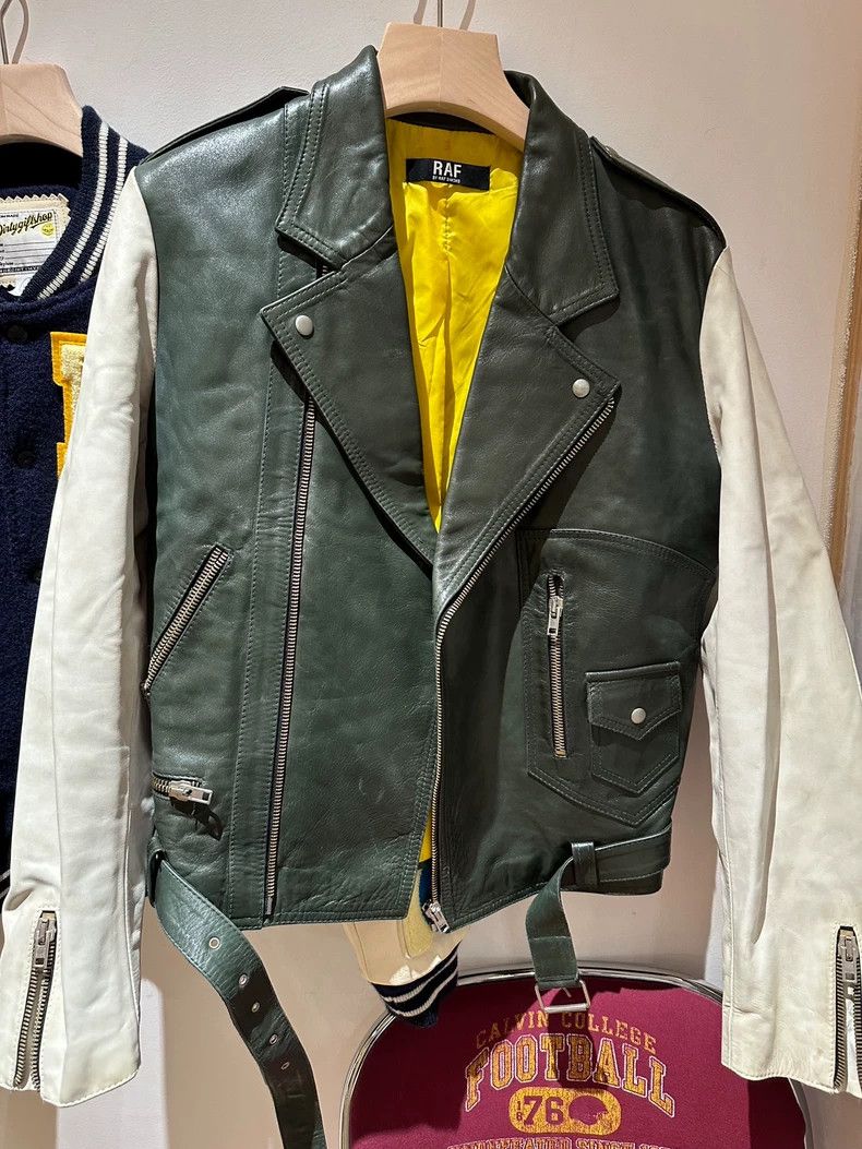 Raf Simons 2006 Raf Simons Black Leather Rider Jacket - dmc Size US L / EU 52-54 / 3 - 1 Thumbnail