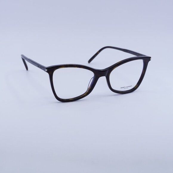 Saint Laurent Paris 🕶️ New Saint Laurent SL478 JERRY 002 Havana Eyeglasses 53mm Size ONE SIZE - 1 Thumbnail