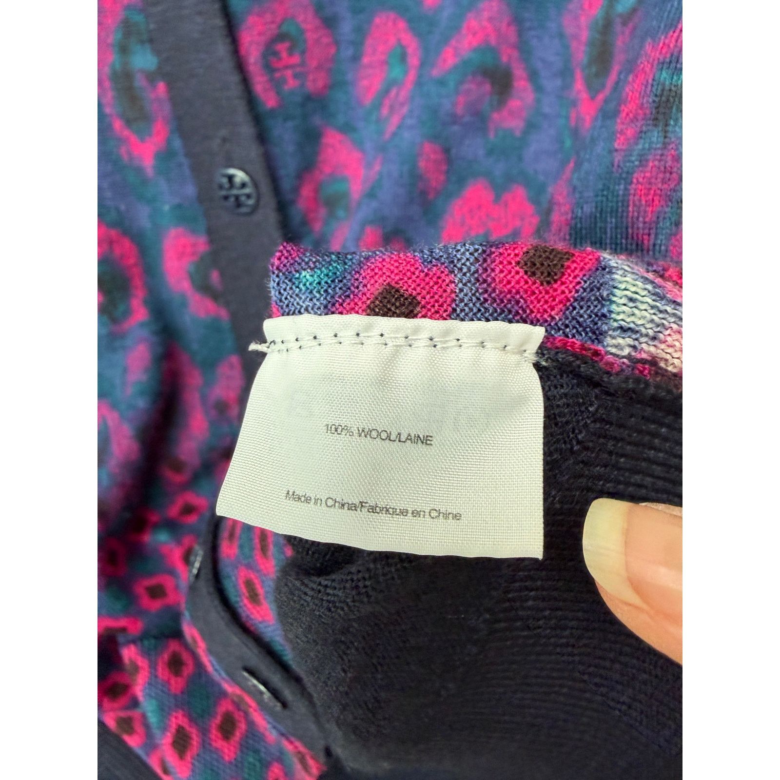 Tory Burch Tory Burch Brady Wool Cardigan Women XS Multicolor Size XS / US 0-2 / IT 36-38 - 11 Thumbnail