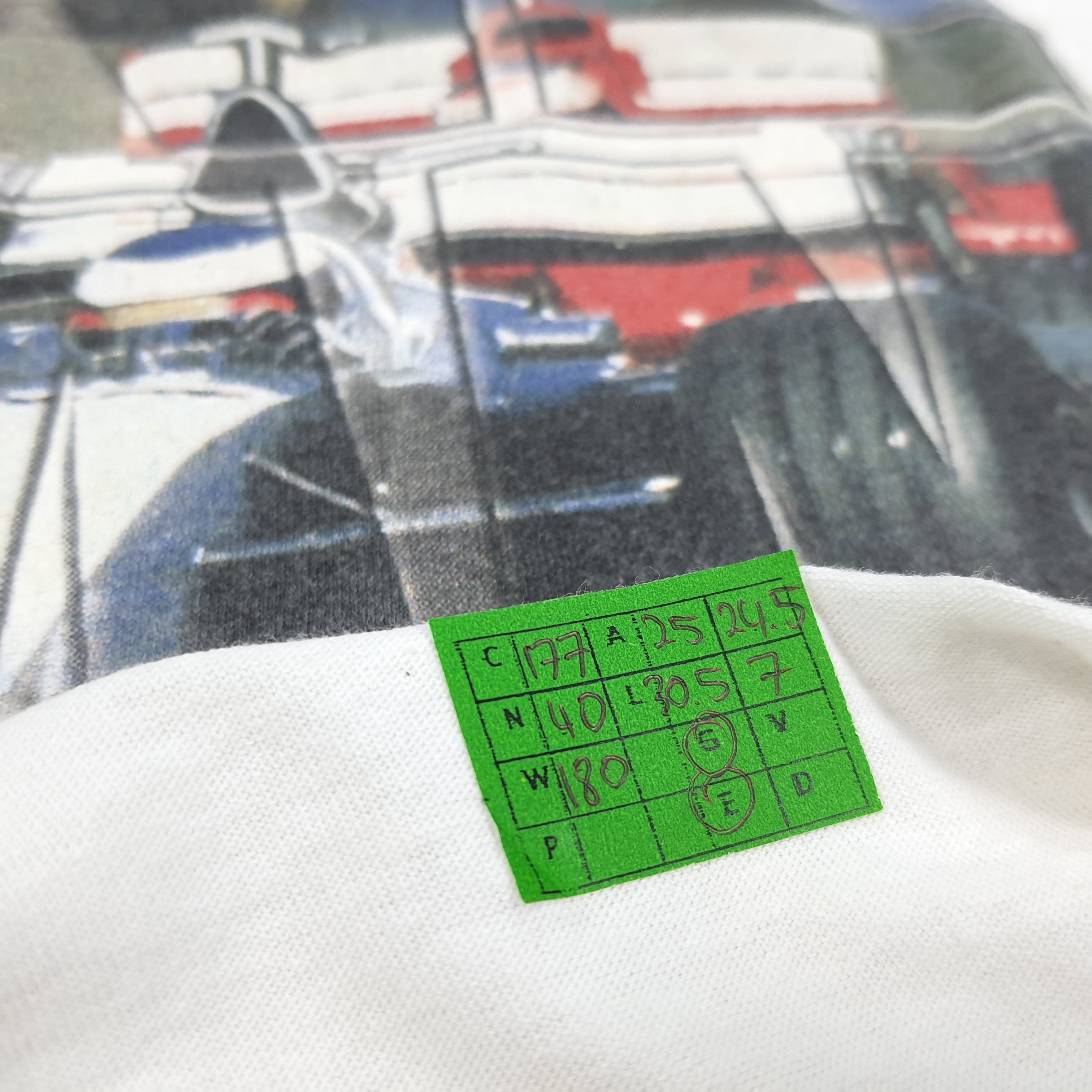 Vintage Vintage Sparco Formula One F1 Motorsports Racing Tshirt Size US XXL / EU 58 / 5 - 9 Thumbnail