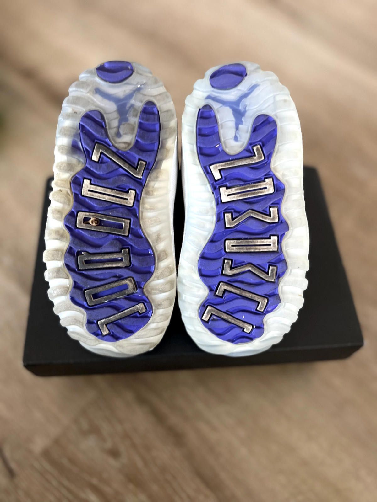 Jordan Brand Nike Air Jordan 11 XI Retro TD Concord Shoes Toddler 7C Size US 7 / EU 40 - 3 Thumbnail