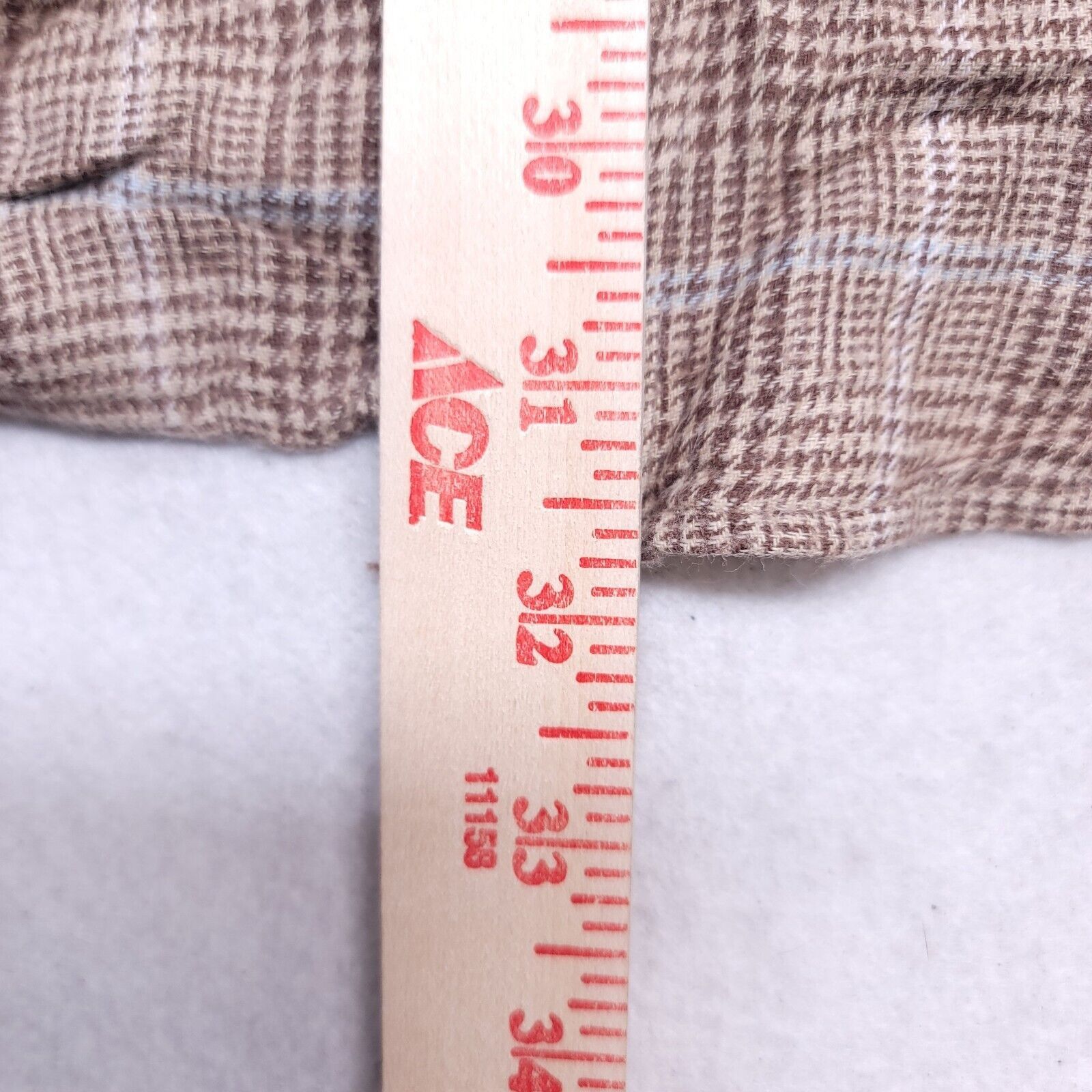 John Ashford John Ashford Tartan Flannel Shirt Mens Size Large L Brown Size US L / EU 52-54 / 3 - 7 Thumbnail