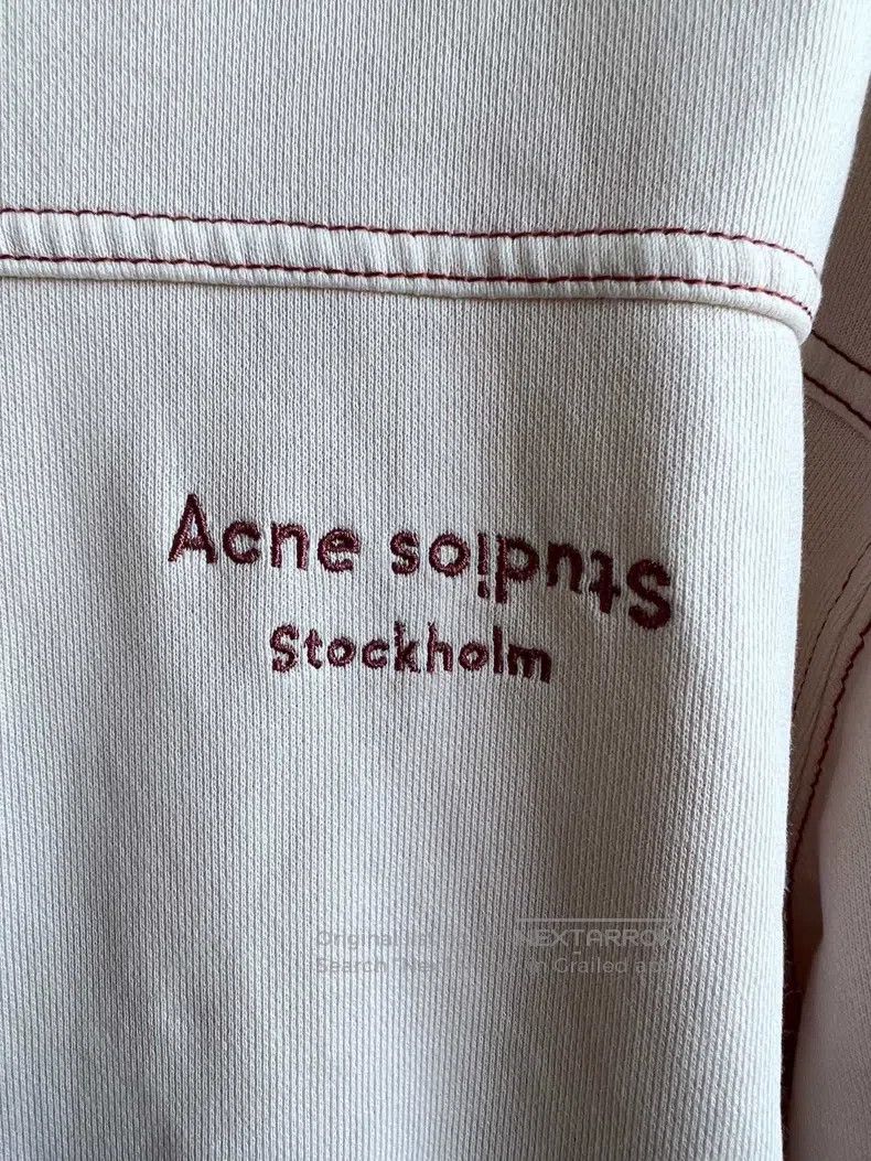 Acne Studios Acne Studios Embroidered Logo Hoodie Size XXS / US 00 / IT 34 - 5 Thumbnail