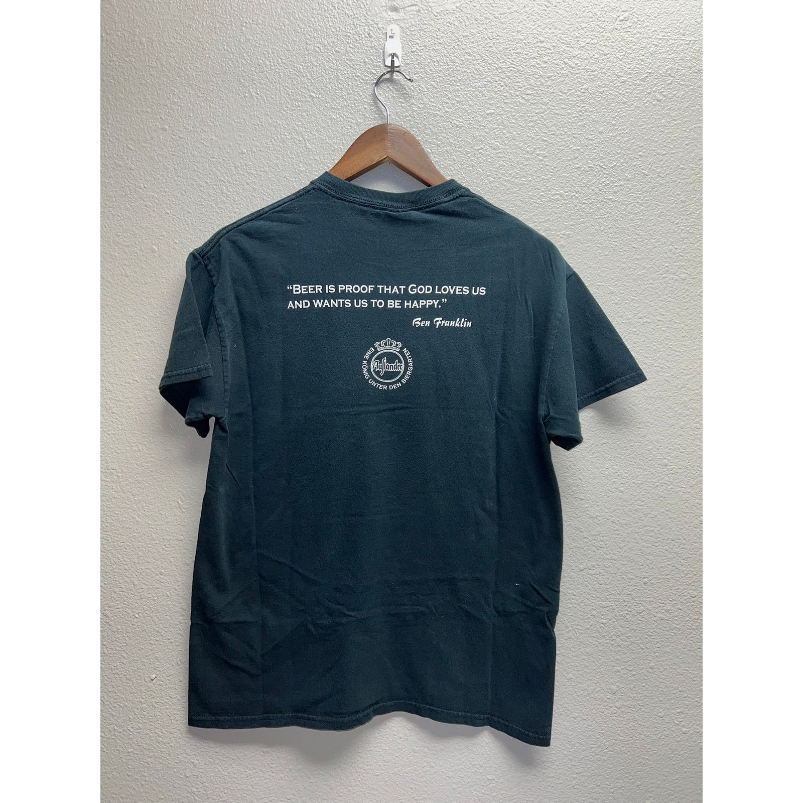Gildan Vintage Auslander Shirt Fredericksburg Texas Beer Tee VTG M Size US M / EU 48-50 / 2 - 5 Thumbnail