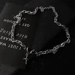 Japanese Brand Retro punk necklace Size ONE SIZE - 6 Thumbnail