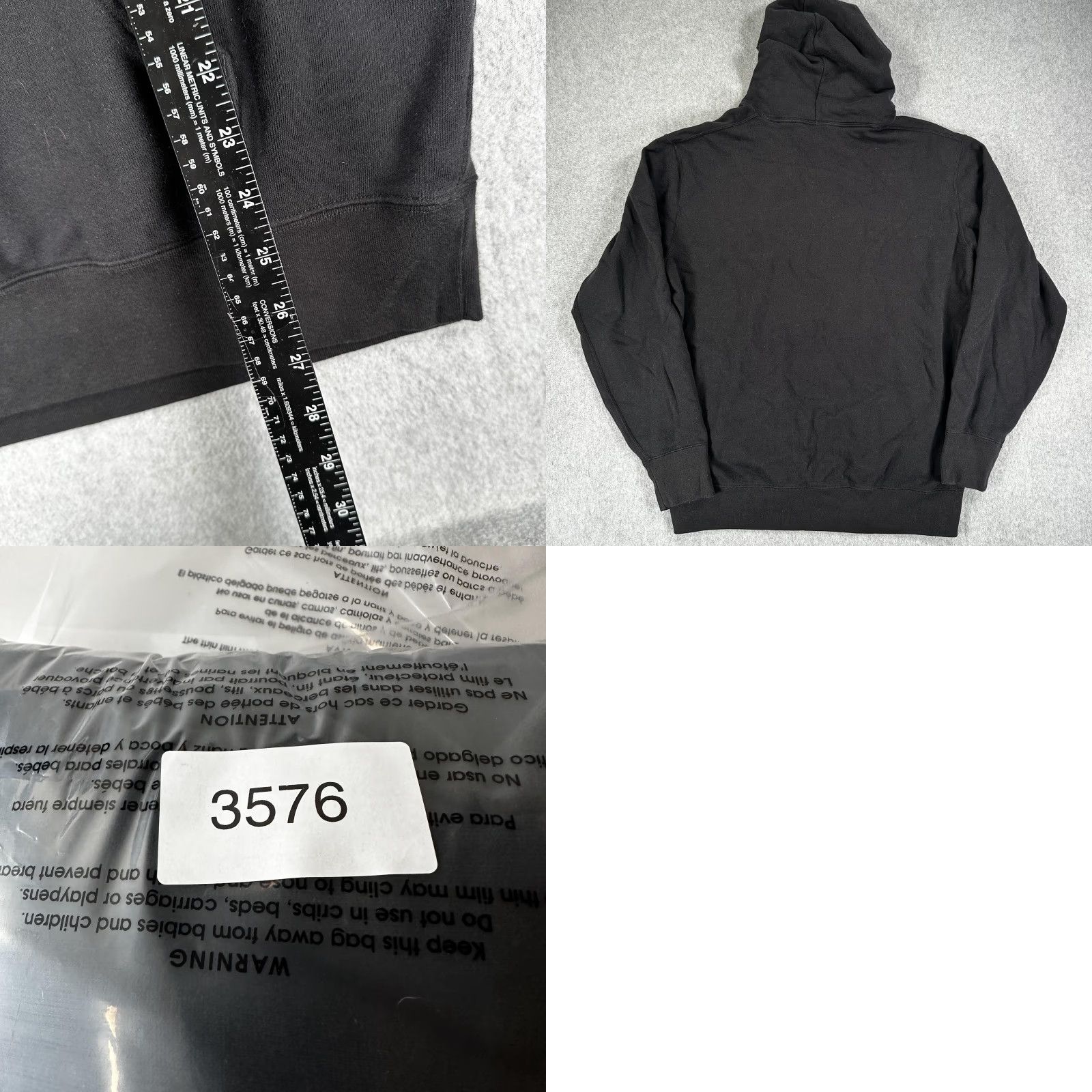 Uniqlo Uniqlo UT Hoodie Mens XL Black Graphic Print Hooded Pockets Jeff Koons Balloon Dog Orange Size US XL / EU 56 / 4 - 8 Thumbnail