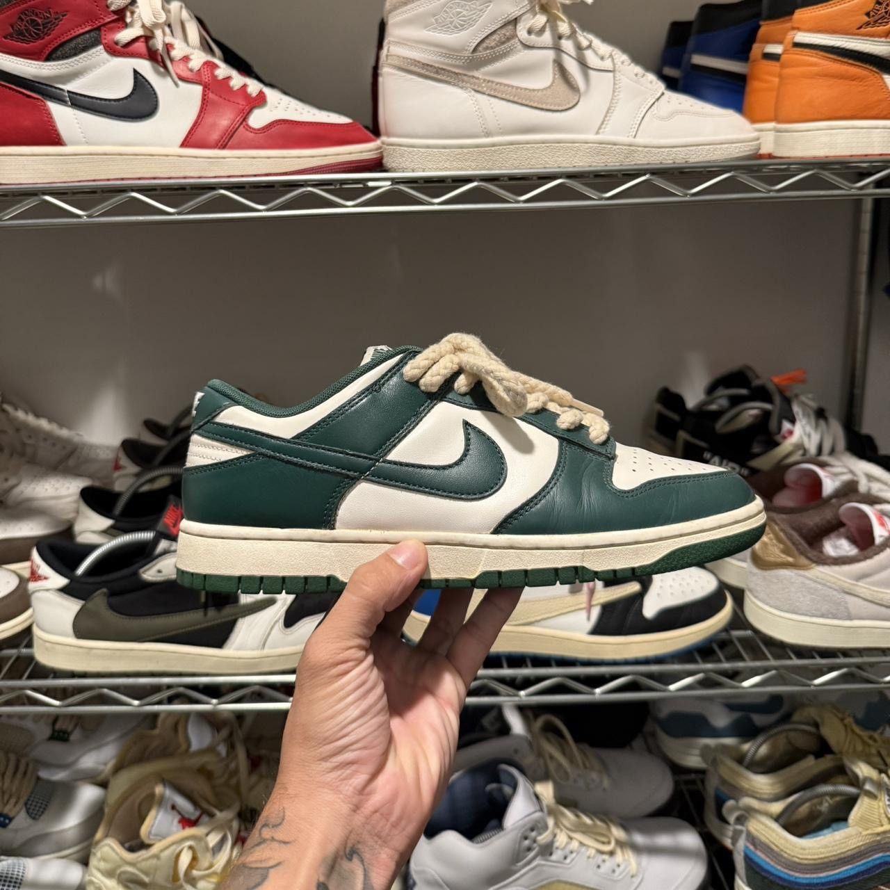 Nike Nike dunk low spartan Size US 9 / EU 42 - 2 Thumbnail