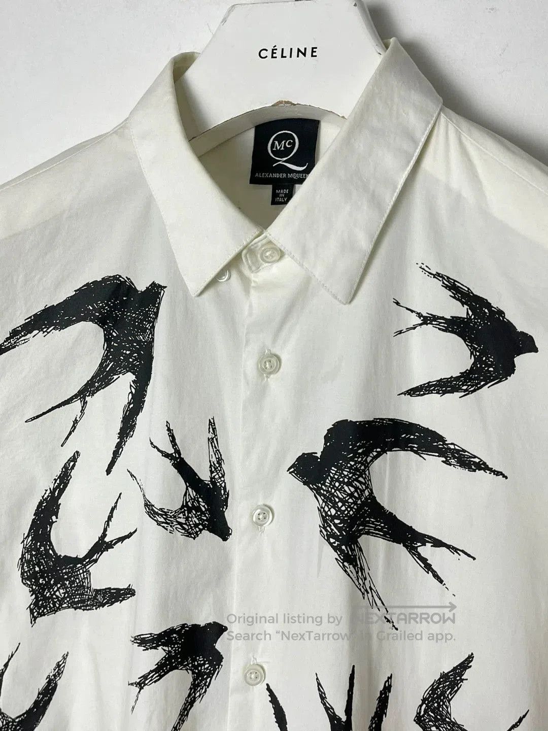McQ Alexander McQueen Alexander McQueen Swallow Shirt Jacket. Size US M / EU 48-50 / 2 - 5 Thumbnail