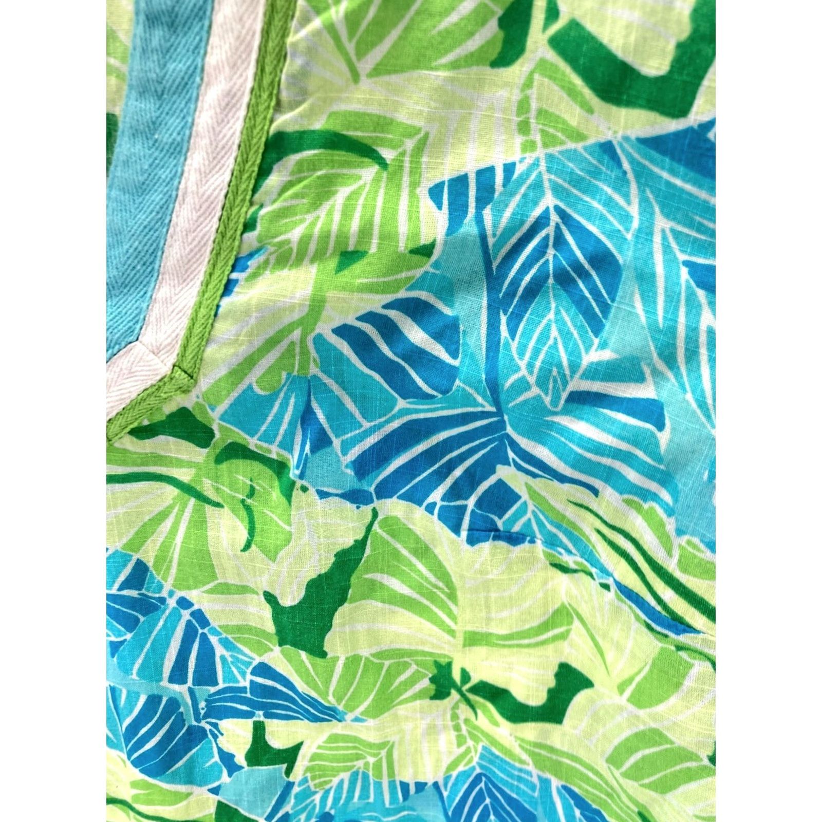 Lilly Pulitzer Lilly Pulitzer Tunic Shift Dress Small Multicolor Crocodile 3/4 Sleeve Preppy Shirt Womens Dress Size S / US 4 / IT 40 - 4 Thumbnail