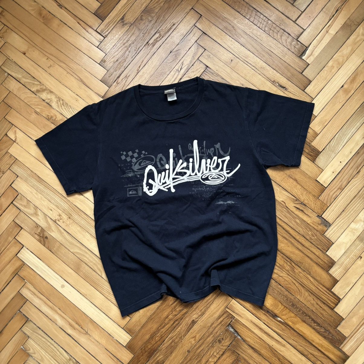 Quicksilver Vintage Grail 90’S Quicksilver Punk T-Shirt Sk8 Size US M / EU 48-50 / 2 - 1 Thumbnail