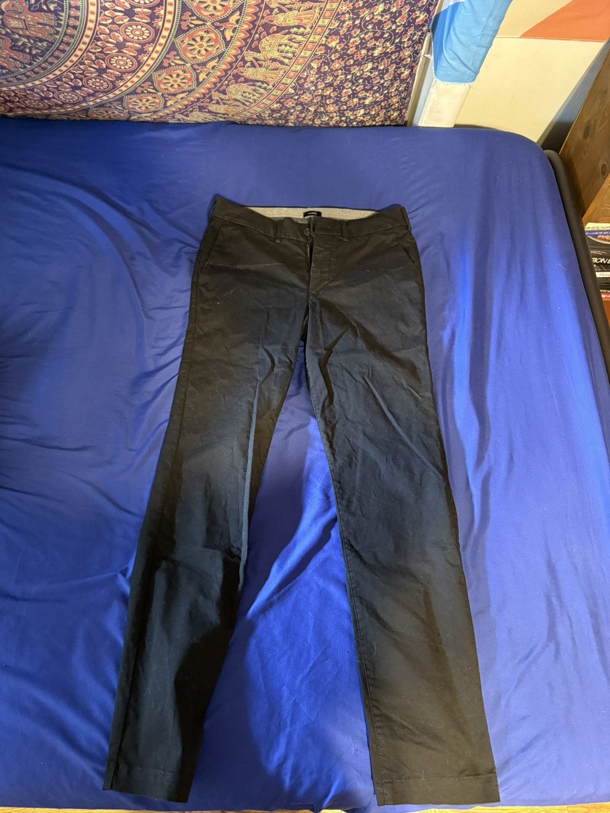Vintage Black pants Size US 30 / EU 46 - 1 Thumbnail