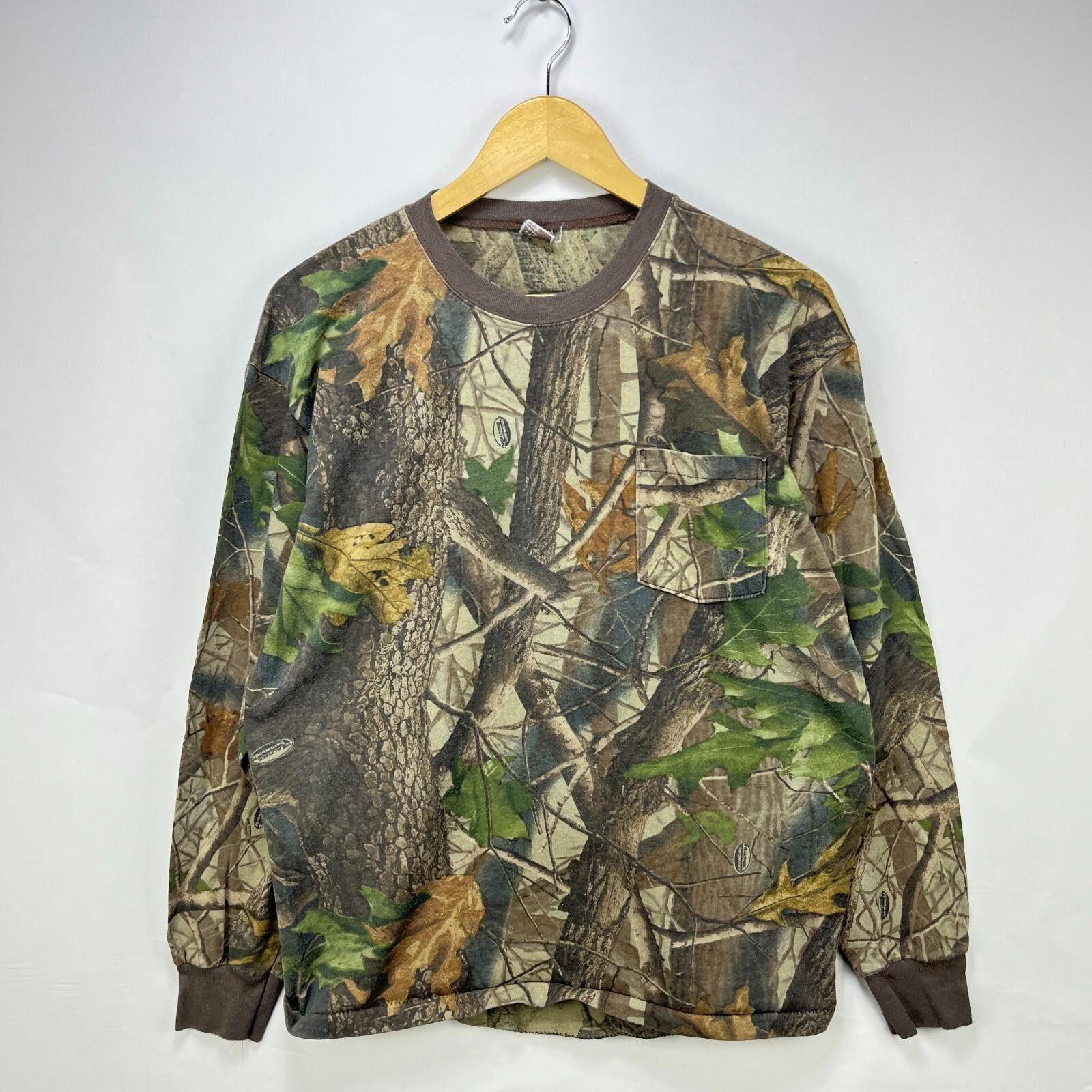 Realtree Vintage 90s Real Tree Camo Long Sleeve Shirt USA Large Size US L / EU 52-54 / 3 - 1 Thumbnail