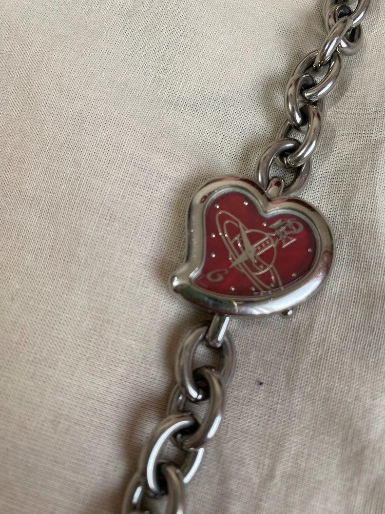 Vivienne Westwood Vivienne Westwood Vintage Red Heart Valentine's Day Limite Size ONE SIZE - 2 Thumbnail