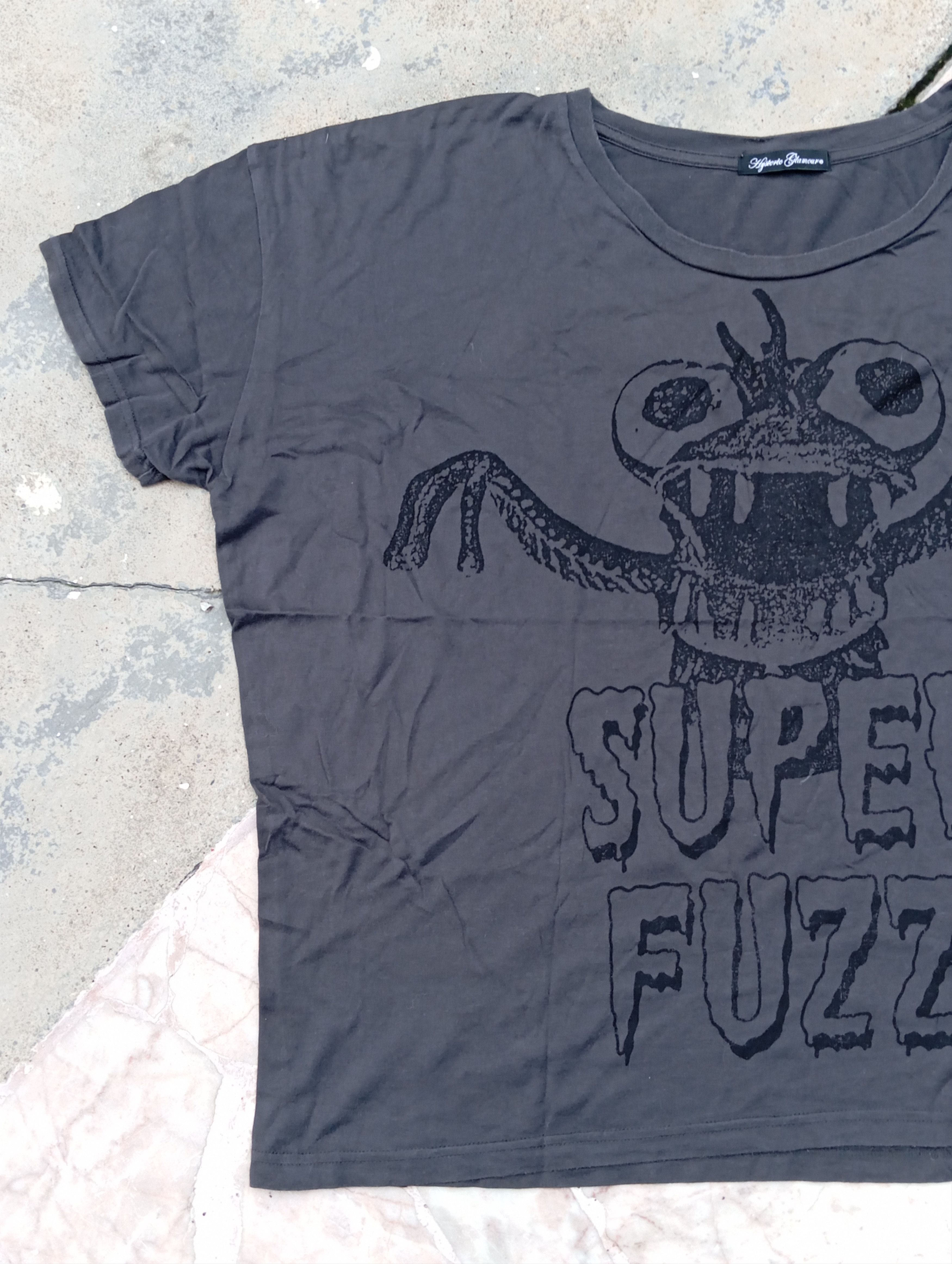 Hysteric Glamour × Japanese Brand × Vintage Vtg Hysteric Glamour Superfuzz front hit tee Size L / US 10 / IT 46 - 5 Thumbnail