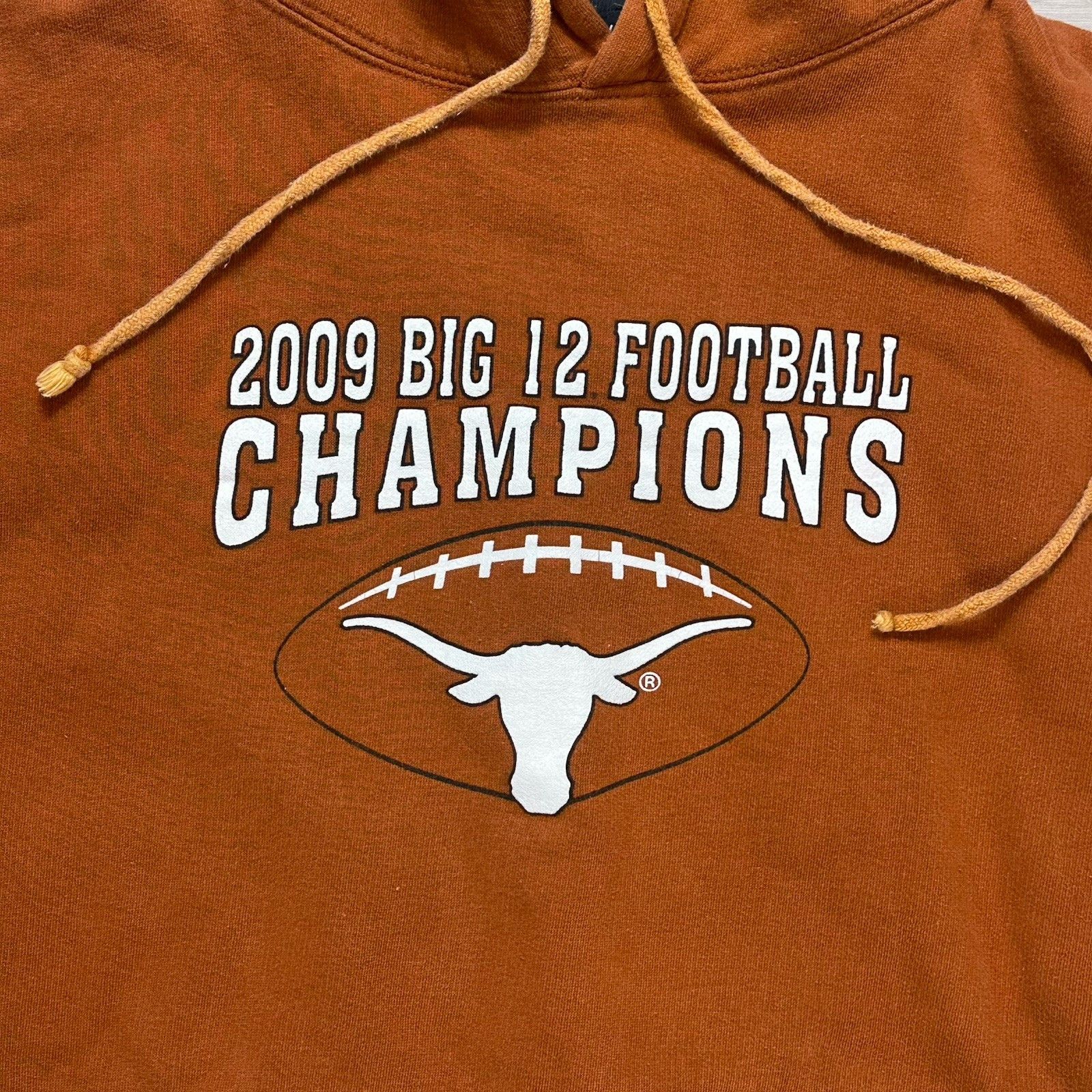 Other Texas Longhorns Football 09 Big 12 Champions Hoodie Sz Large Size US L / EU 52-54 / 3 - 9 Thumbnail