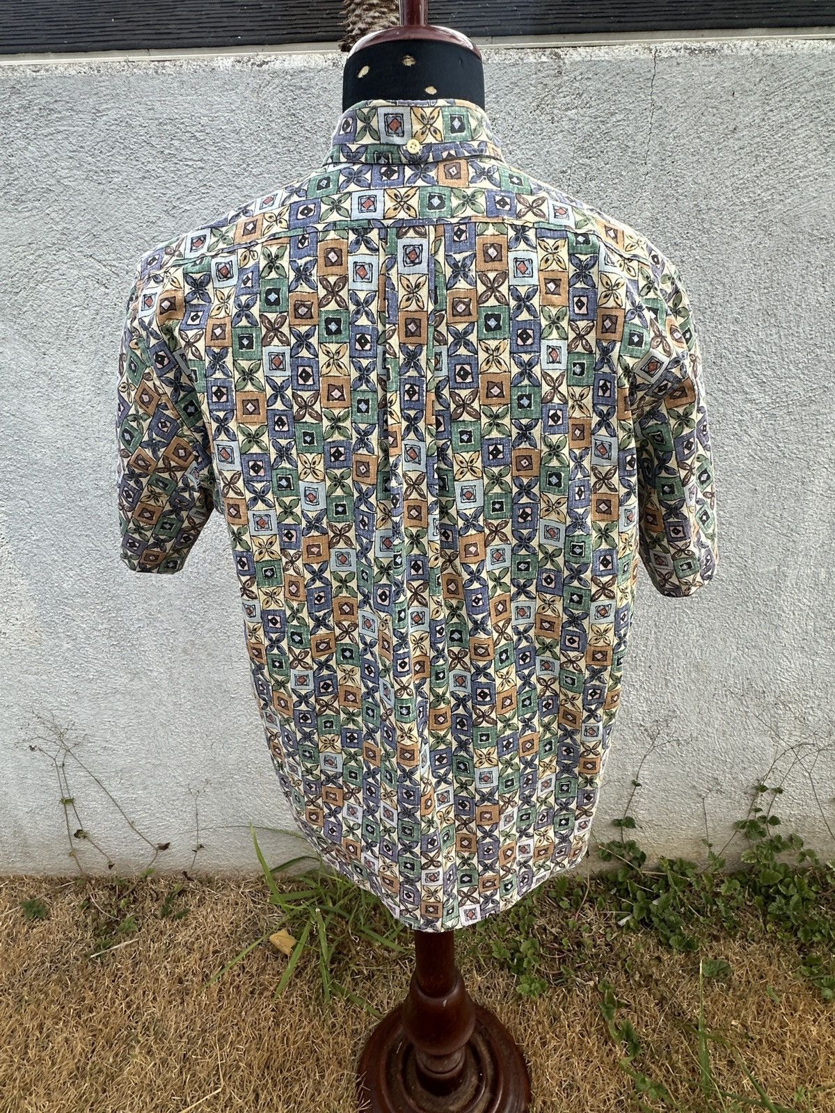 Reyn Spooner PreOwned Reyn Spooner Classic Fit Hawaiian Print Men's Large Size US L / EU 52-54 / 3 - 2 Thumbnail