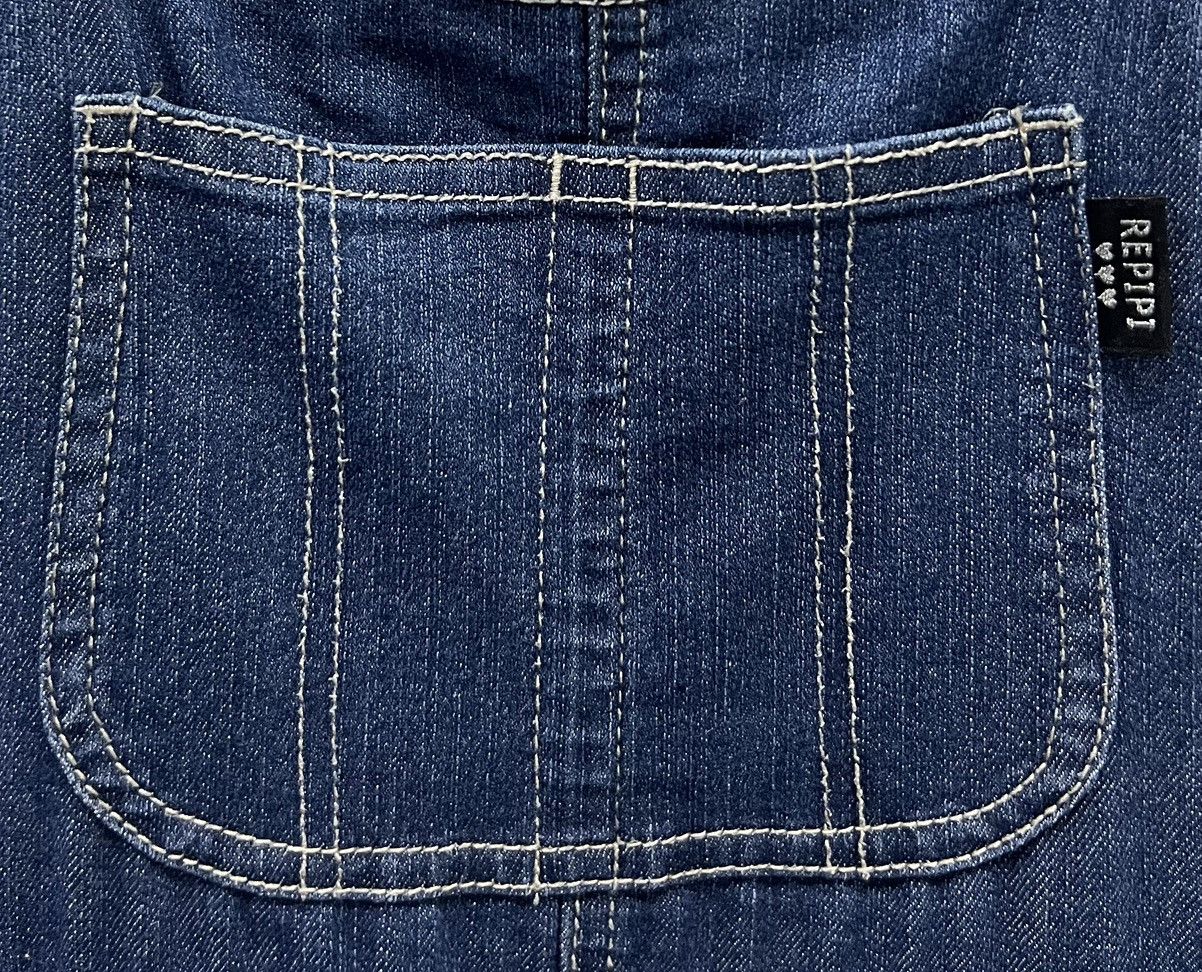 Vintage Repipi Armario Distressed Denim Overalls (Size L) Size US 31 - 6 Thumbnail