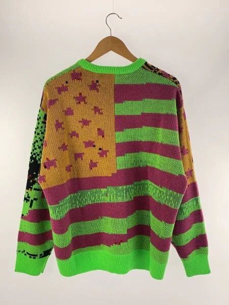 Supreme Supreme Digital Flag Sweater Size US XL / EU 56 / 4 - 2 Thumbnail