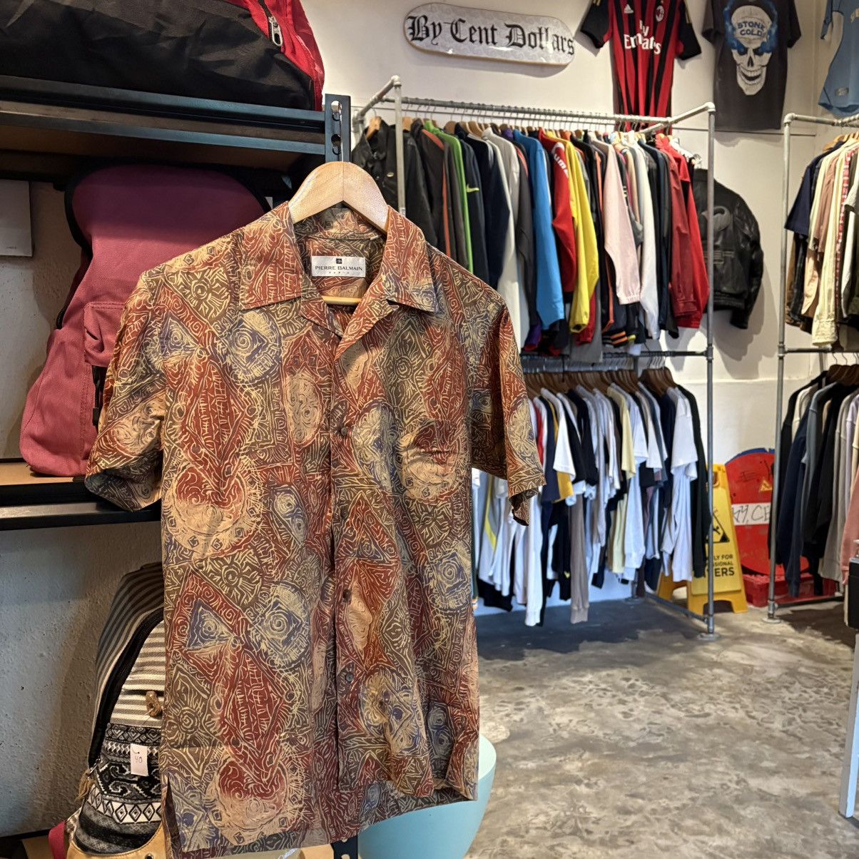 Pierre Balmain Vintage Pierre Balmain Floral Button Ups Size US S / EU 44-46 / 1 - 2 Thumbnail