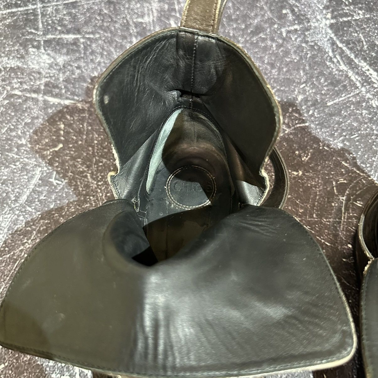 Chloe Chloe Women’s Leather Boots Size 39 Rick Owens Style Size US 9 / IT 39 - 14 Thumbnail