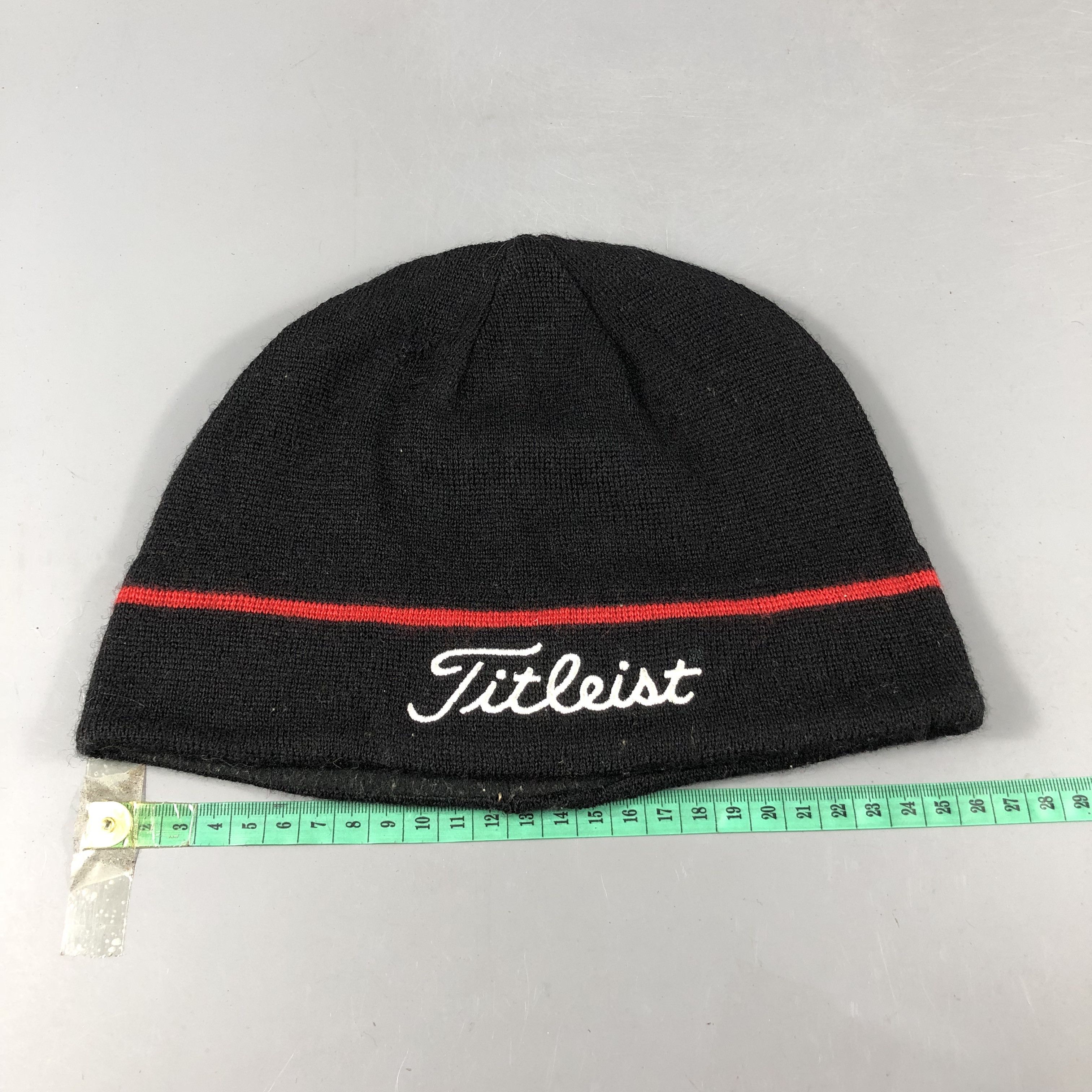 Titleist Titleist Wool Beanie Snowcap Snow Hat B965 Size ONE SIZE - 3 Thumbnail