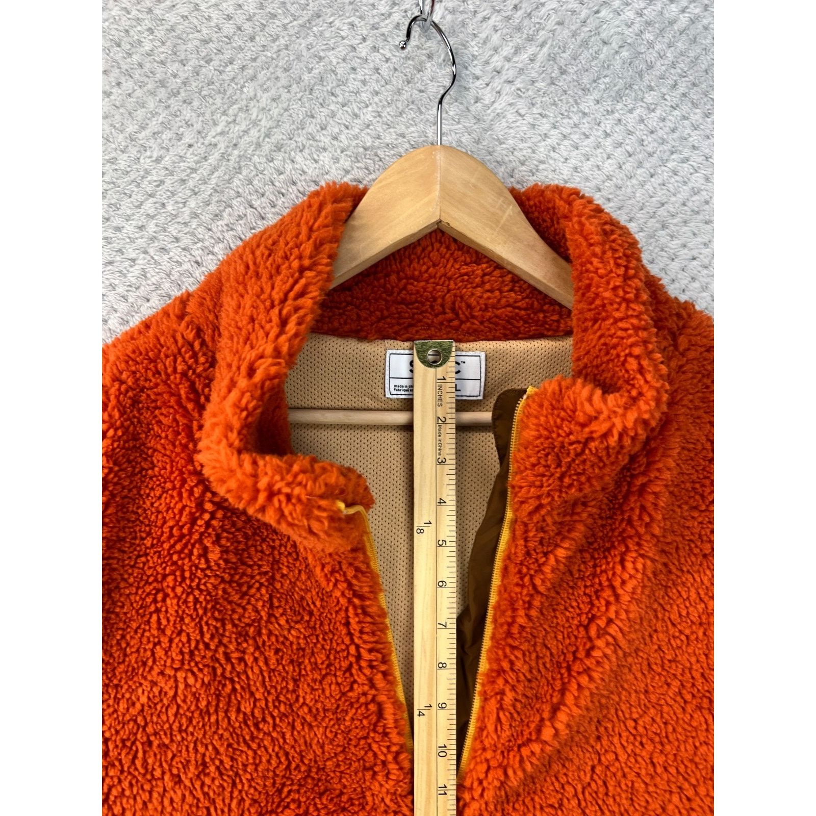 Stoic Stoic Mens MTN Pullover 1/2 Zip Sherpa Rust Yellow Fleece Lg Size US L / EU 52-54 / 3 - 12 Thumbnail