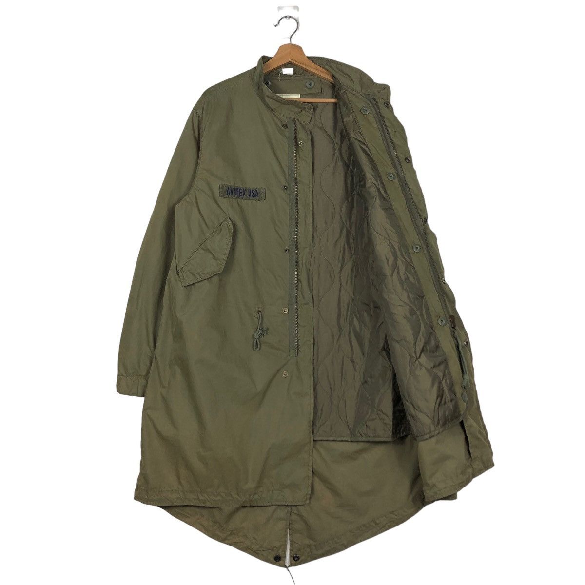 Avirex 🔥Vintage Parka Fish Tail Jacket Avirex USA Buzz Ricksons Size US XL / EU 56 / 4 - 11 Thumbnail