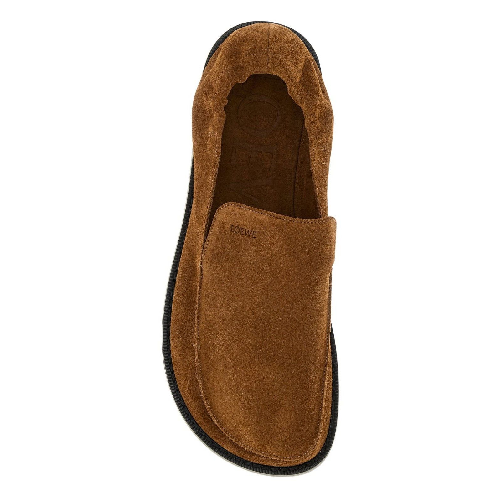 Loewe LOEWE Flex Camel Brown Suede Loafers New & Authentic (Men's Size US 13 / EU 46 - 4 Thumbnail