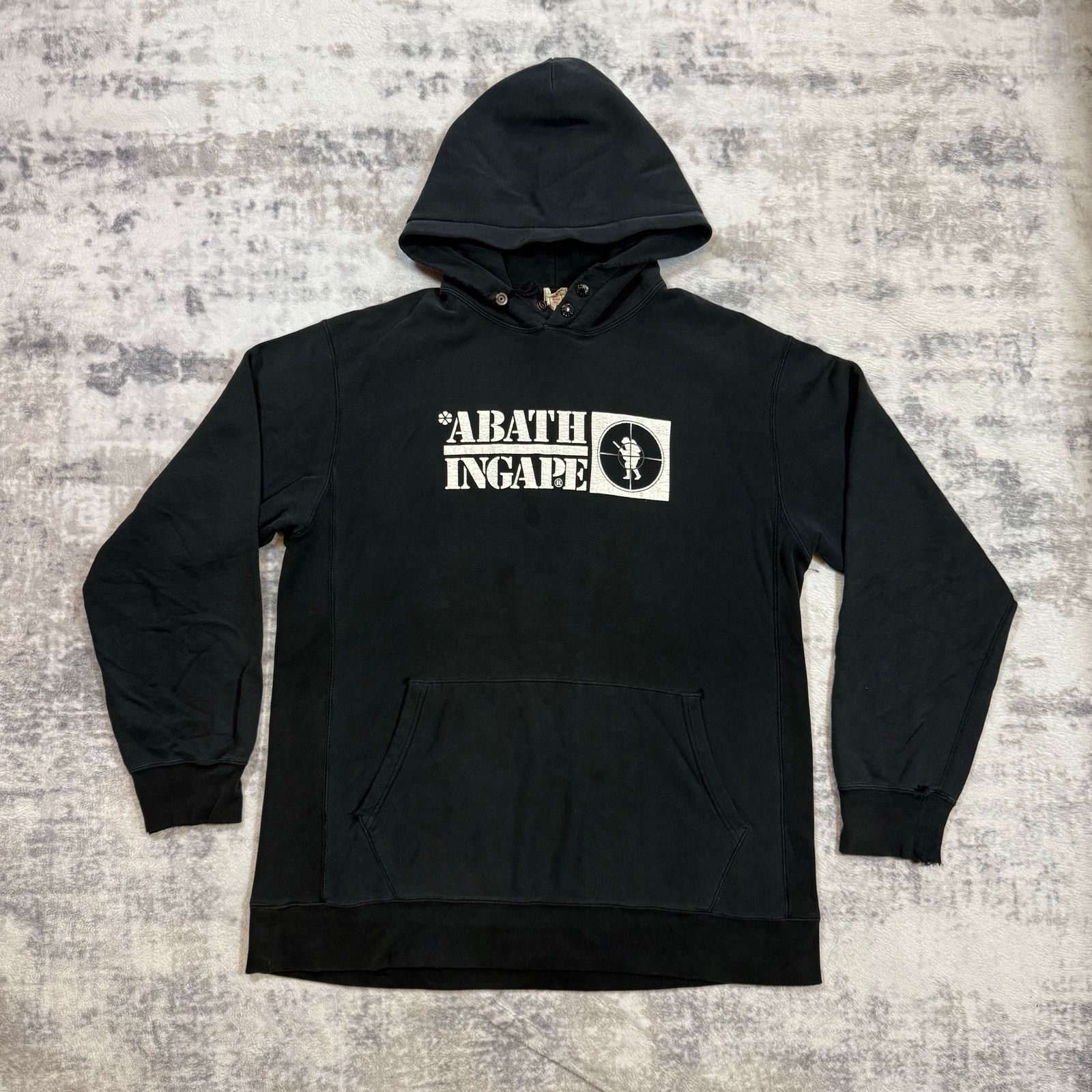 Authentic Bape 2000’s Soldier ASNKA Hoodie XL