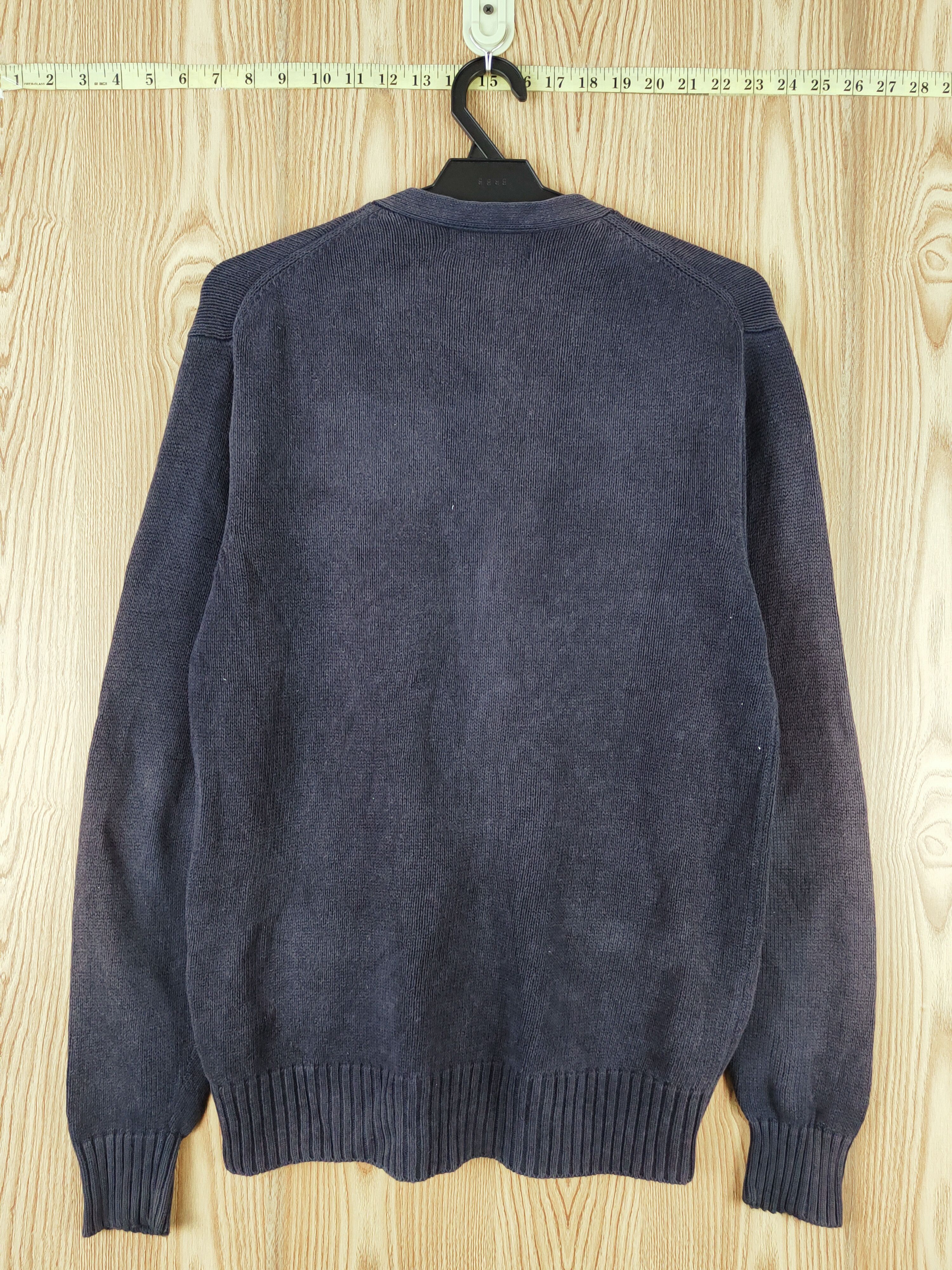 Homespun Knitwear × Vintage COOL💥Knights of Round Tables Navy Faded Knitwear Cardigan Size US M / EU 48-50 / 2 - 8 Thumbnail
